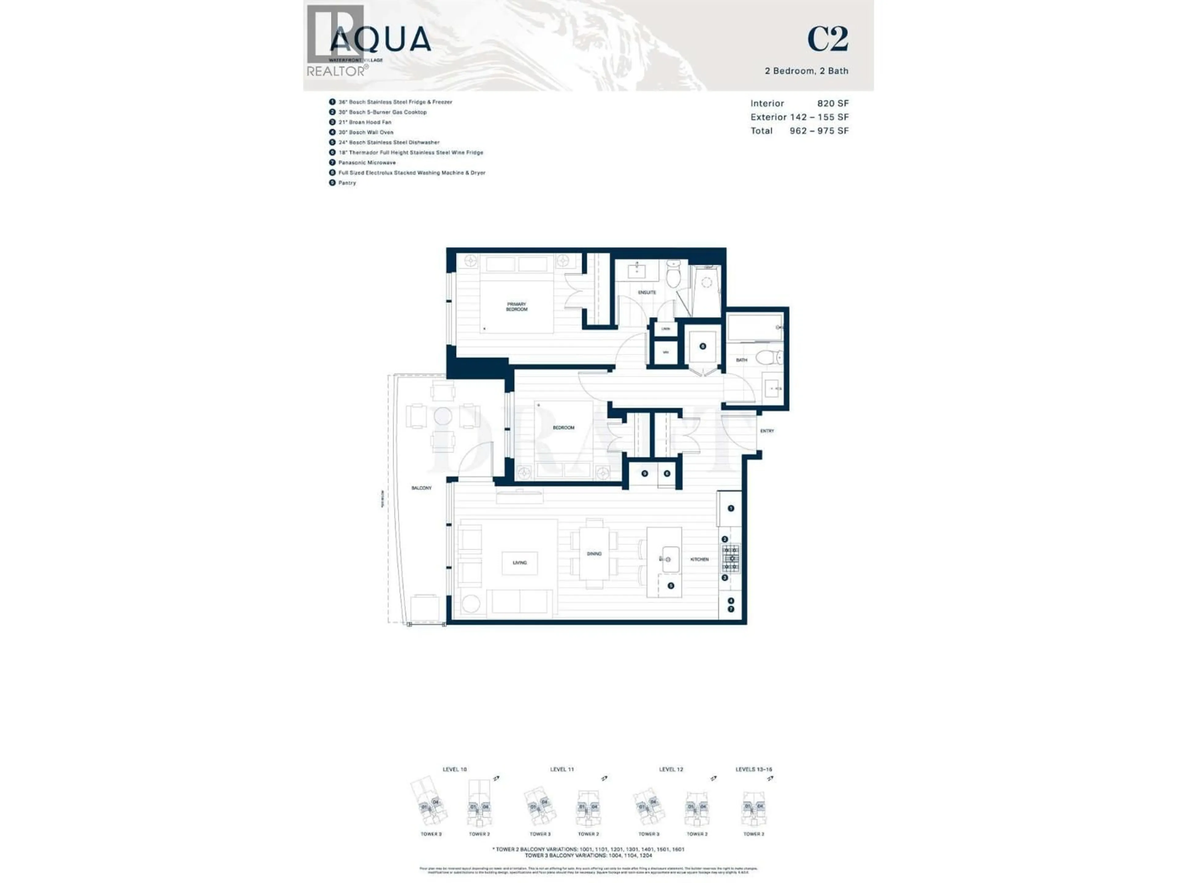 Floor plan for 1604 - 3700 CAPOZZI ROAD, Kelowna British Columbia V1W0J5