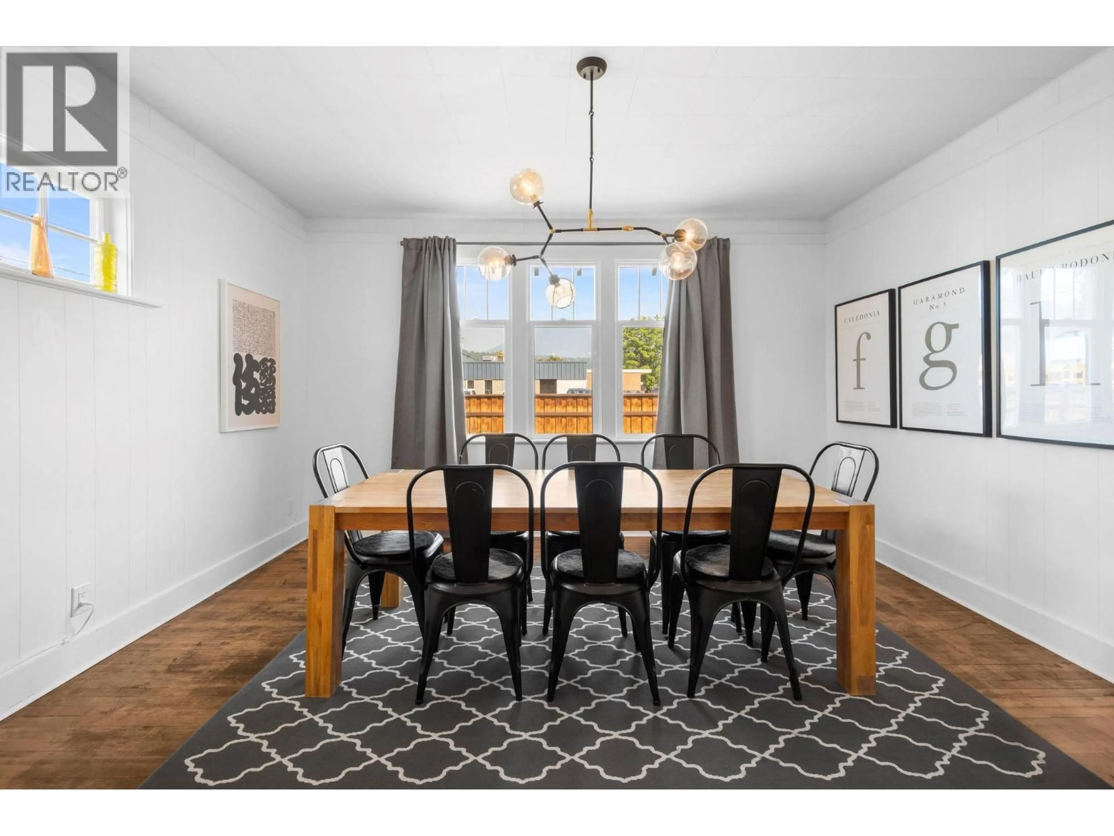 Dining room, wood/laminate floor for 701 BROADWAY STREET WEST, Nakusp British Columbia V0G1R0