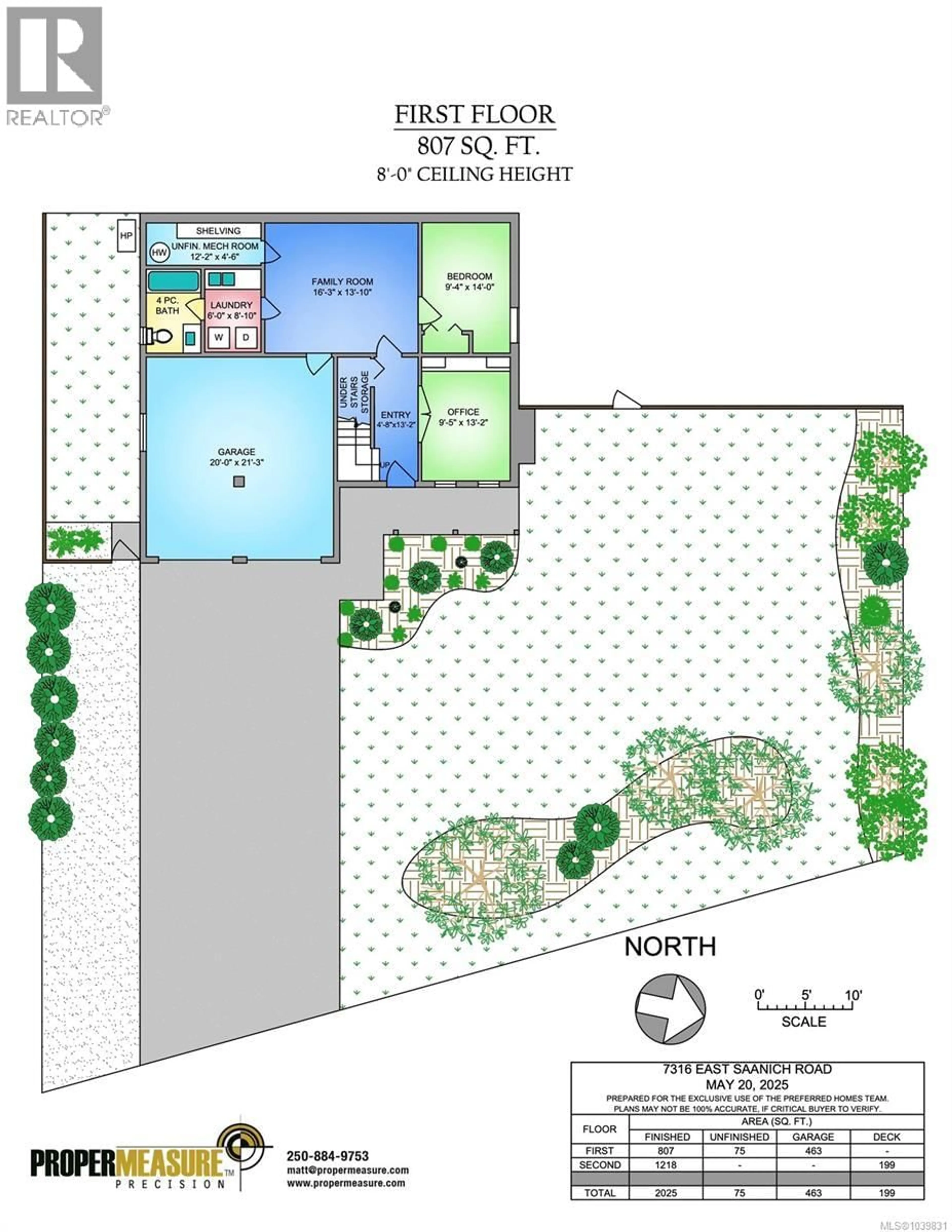 Floor plan for 7316 EAST SAANICH ROAD, Central Saanich British Columbia V8M1Y4