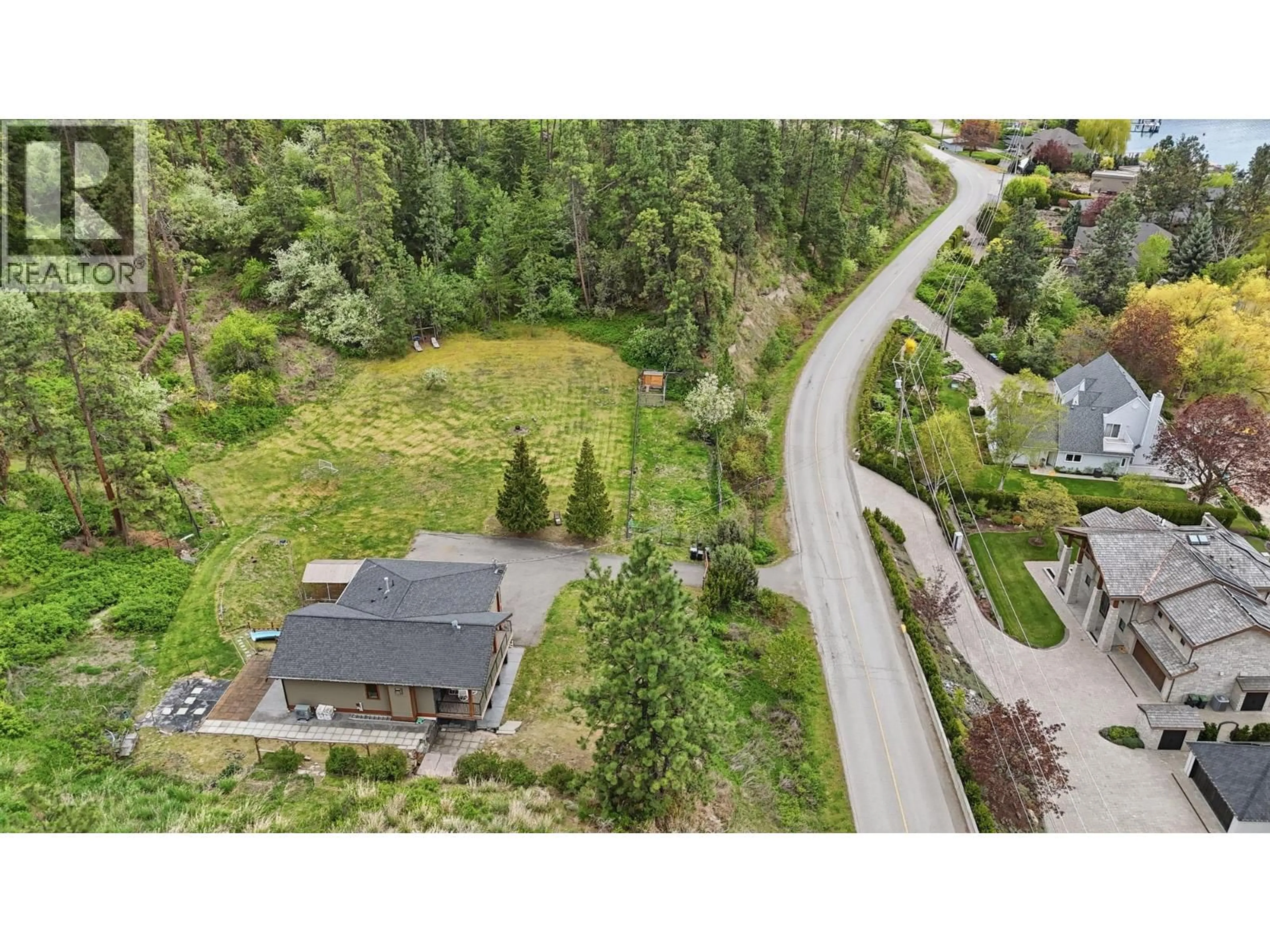 A pic from outside/outdoor area/front of a property/back of a property/a pic from drone, unknown for 16475 CARRS LANDING ROAD, Lake Country British Columbia V4V1C3