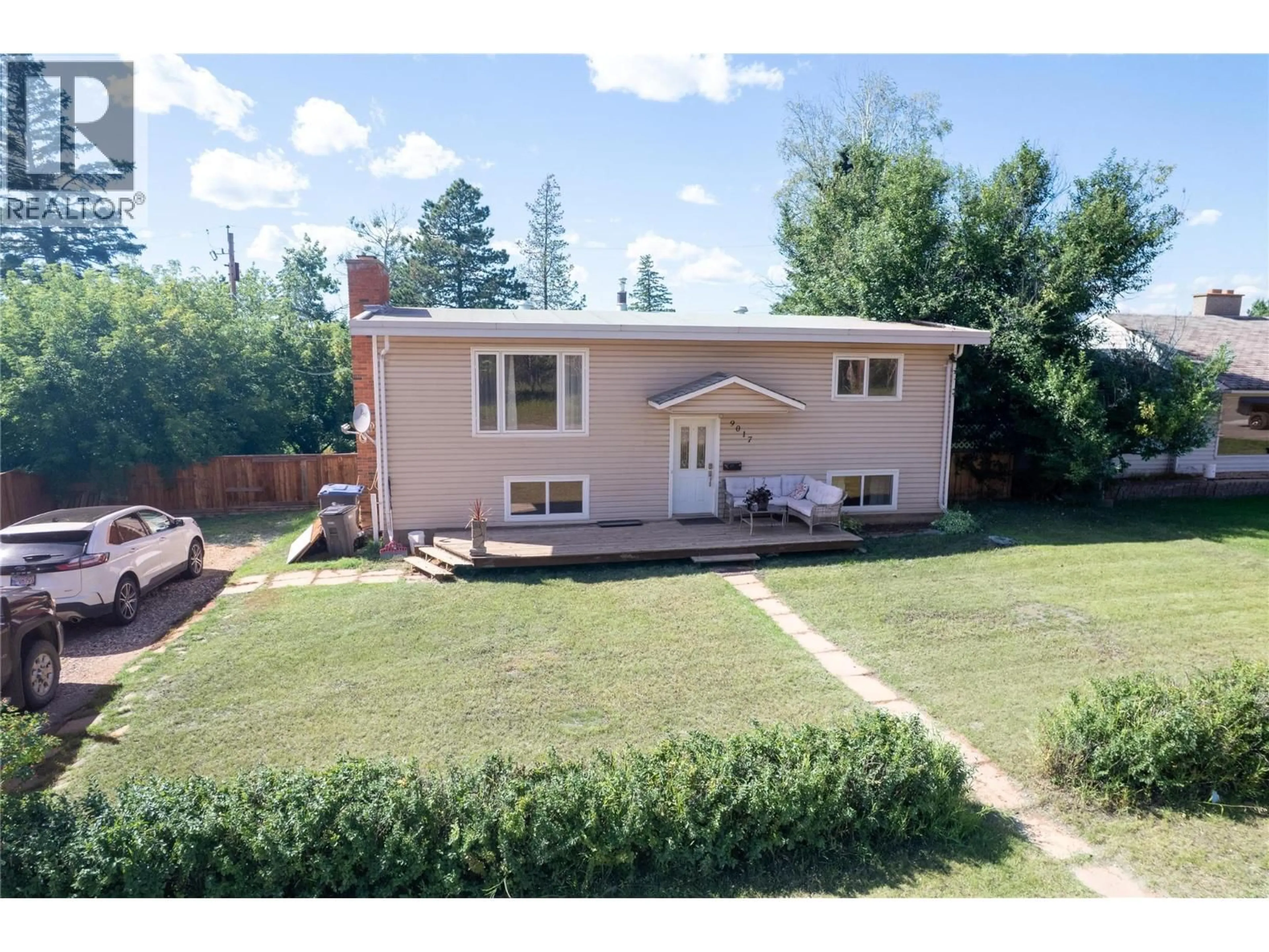 A pic from outside/outdoor area/front of a property/back of a property/a pic from drone, street for 9017 17 STREET, Dawson Creek British Columbia V1G4A5