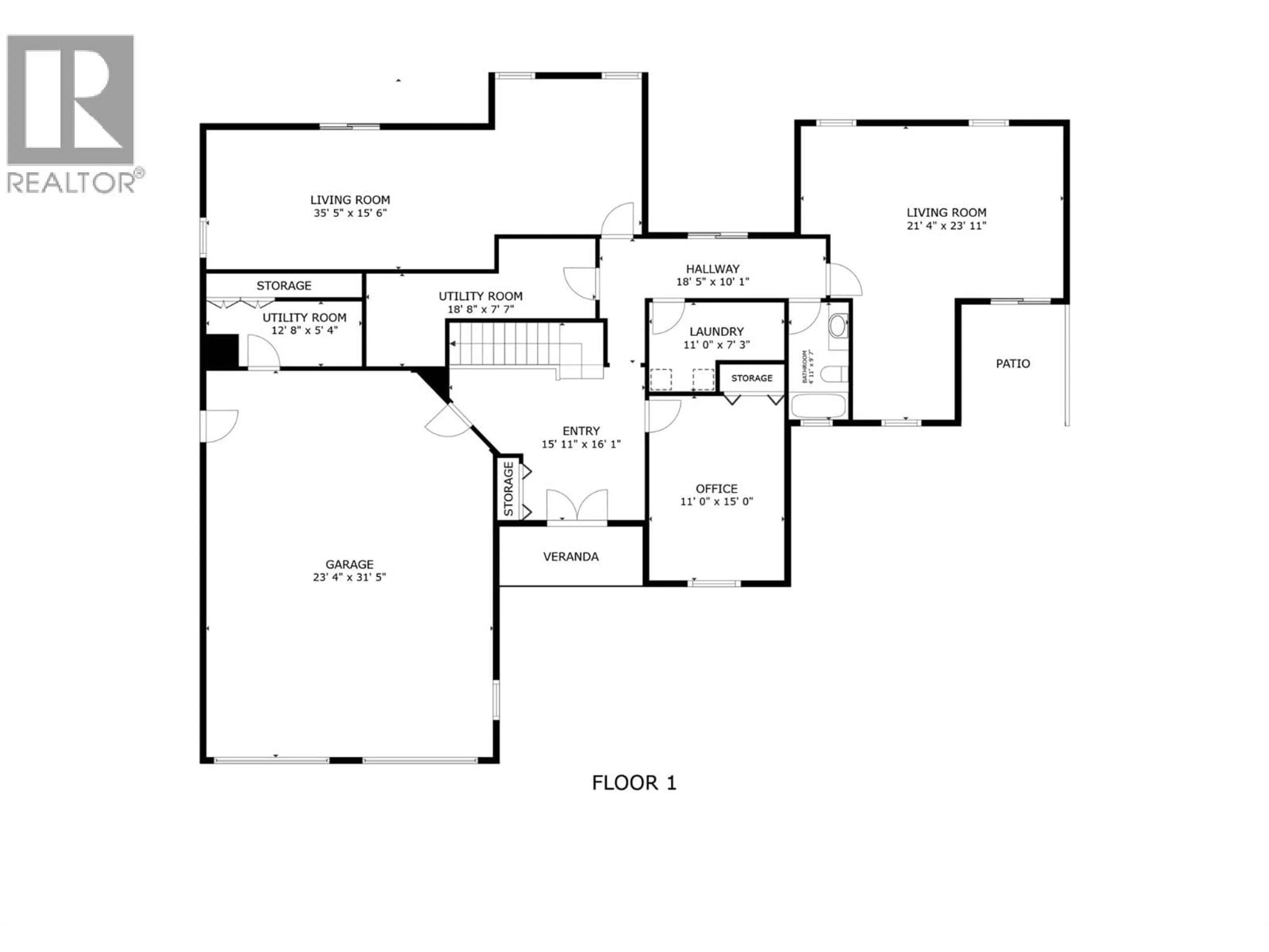 Floor plan for 4325 TAKLA ROAD, Kelowna British Columbia V1W3C4