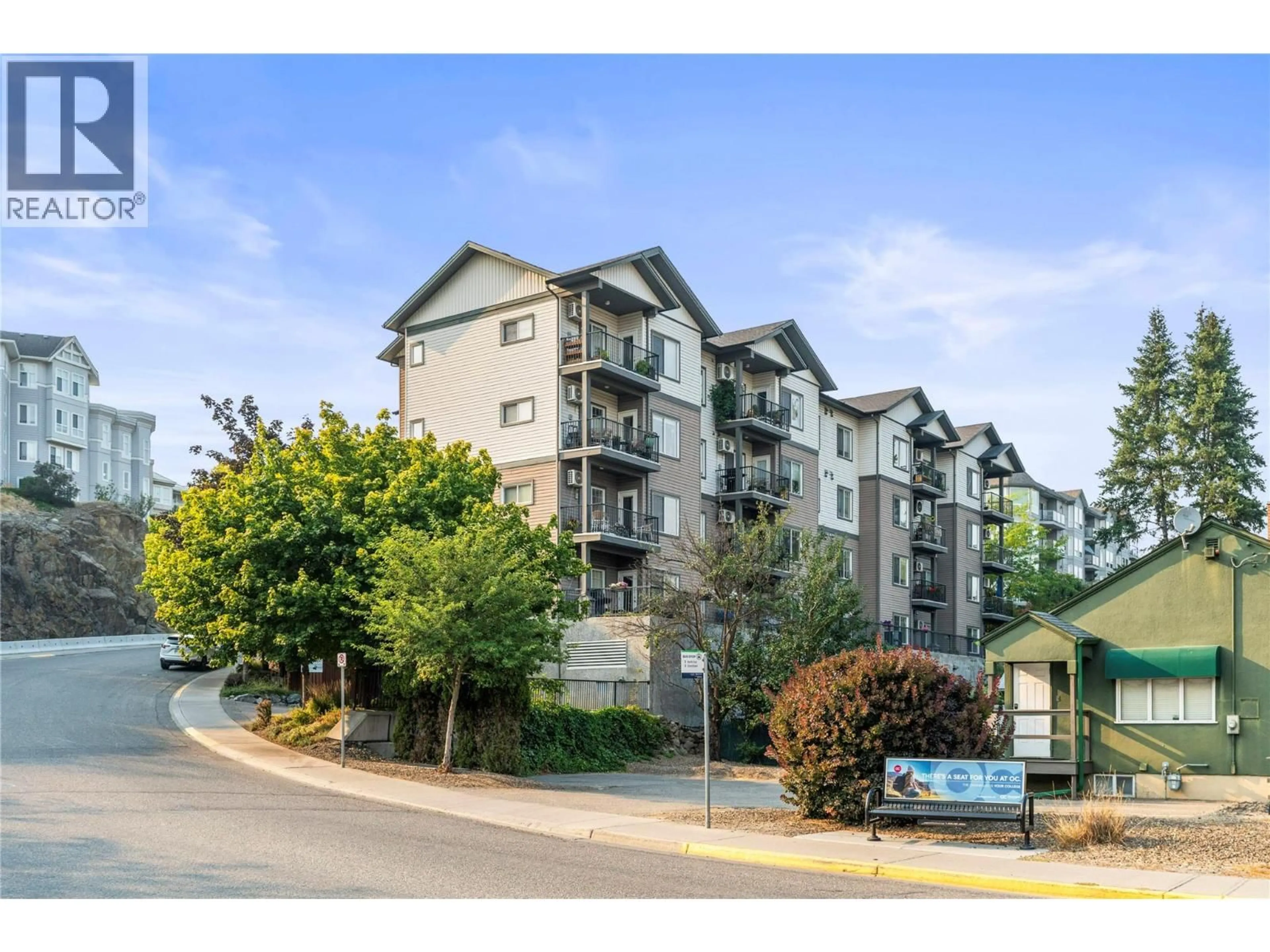 A pic from outside/outdoor area/front of a property/back of a property/a pic from drone, mountain view for 24 - 3211 CENTENNIAL DRIVE, Vernon British Columbia V1T2T8