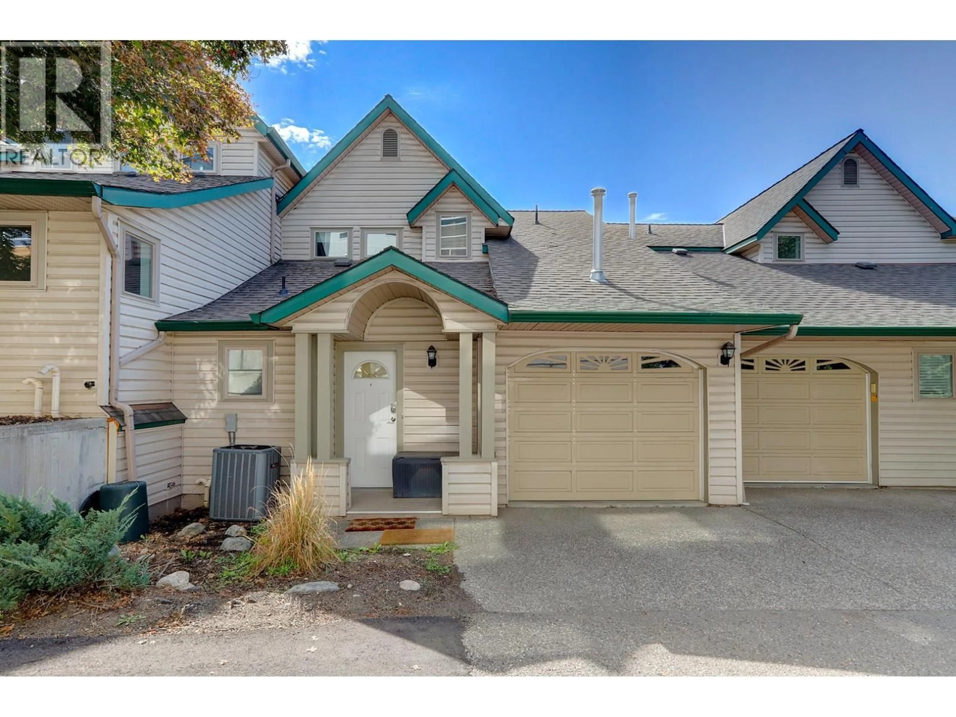 Home with vinyl exterior material, street for 3 - 3600 PLEASANT VALLEY ROAD, Vernon British Columbia V1T4L6