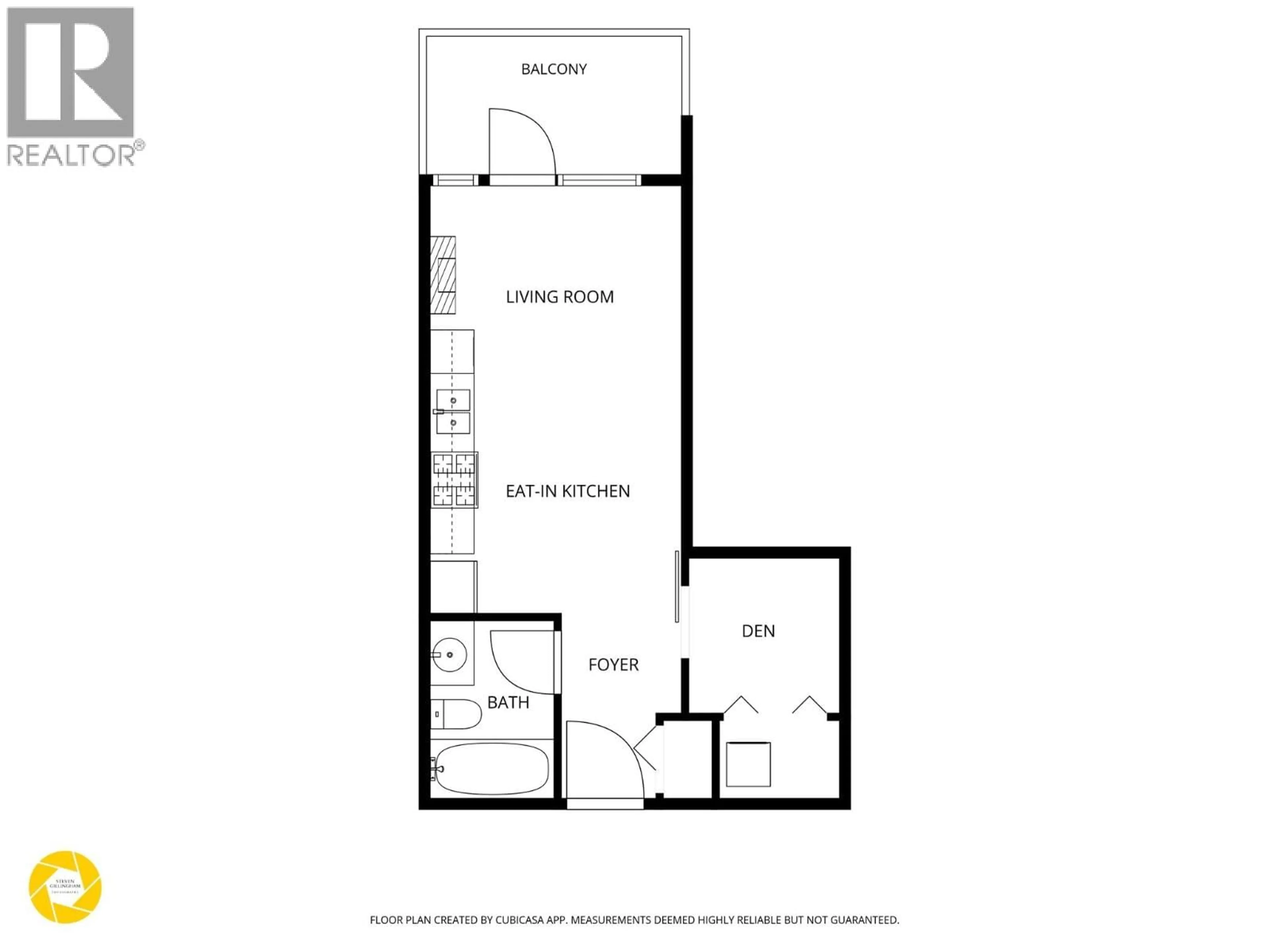 Floor plan for 2308 - 1030 TALASA WAY, Kamloops British Columbia V2H0C3