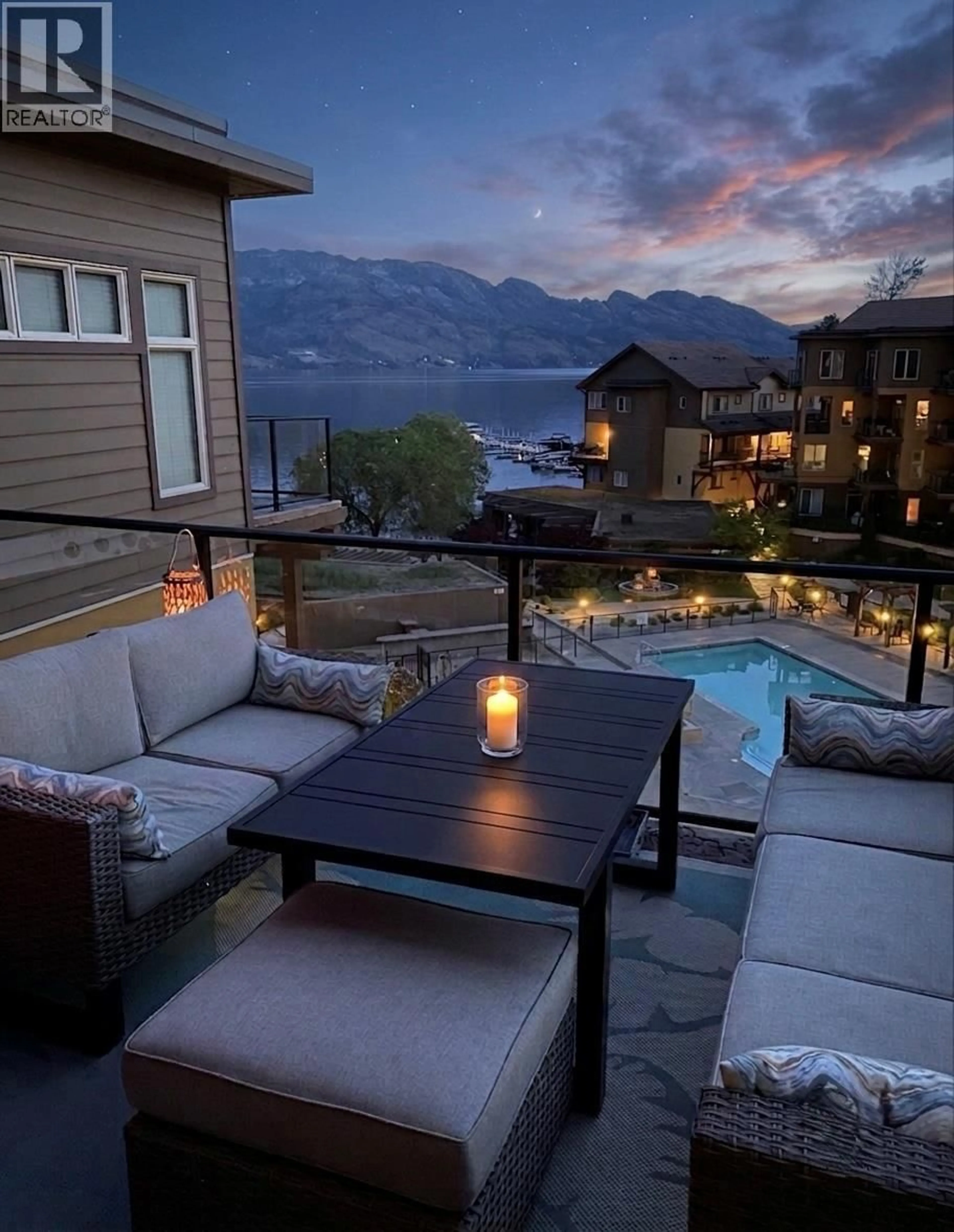 Patio, water/lake/river/ocean view for 6404 - 4026 PRITCHARD DRIVE NORTH, West Kelowna British Columbia V4T3E4