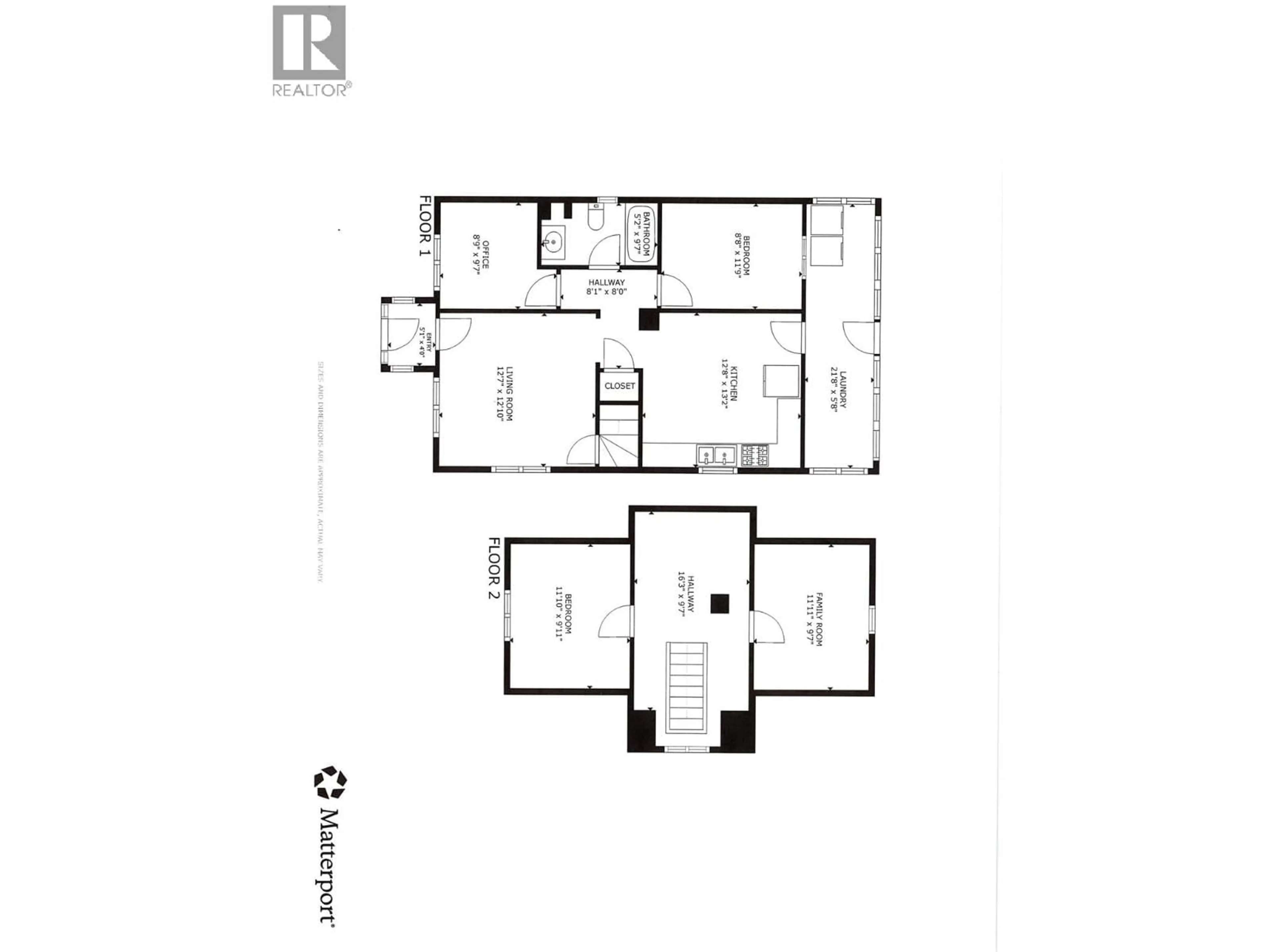 Floor plan for 812 2ND STREET, Castlegar British Columbia V1N1Y7