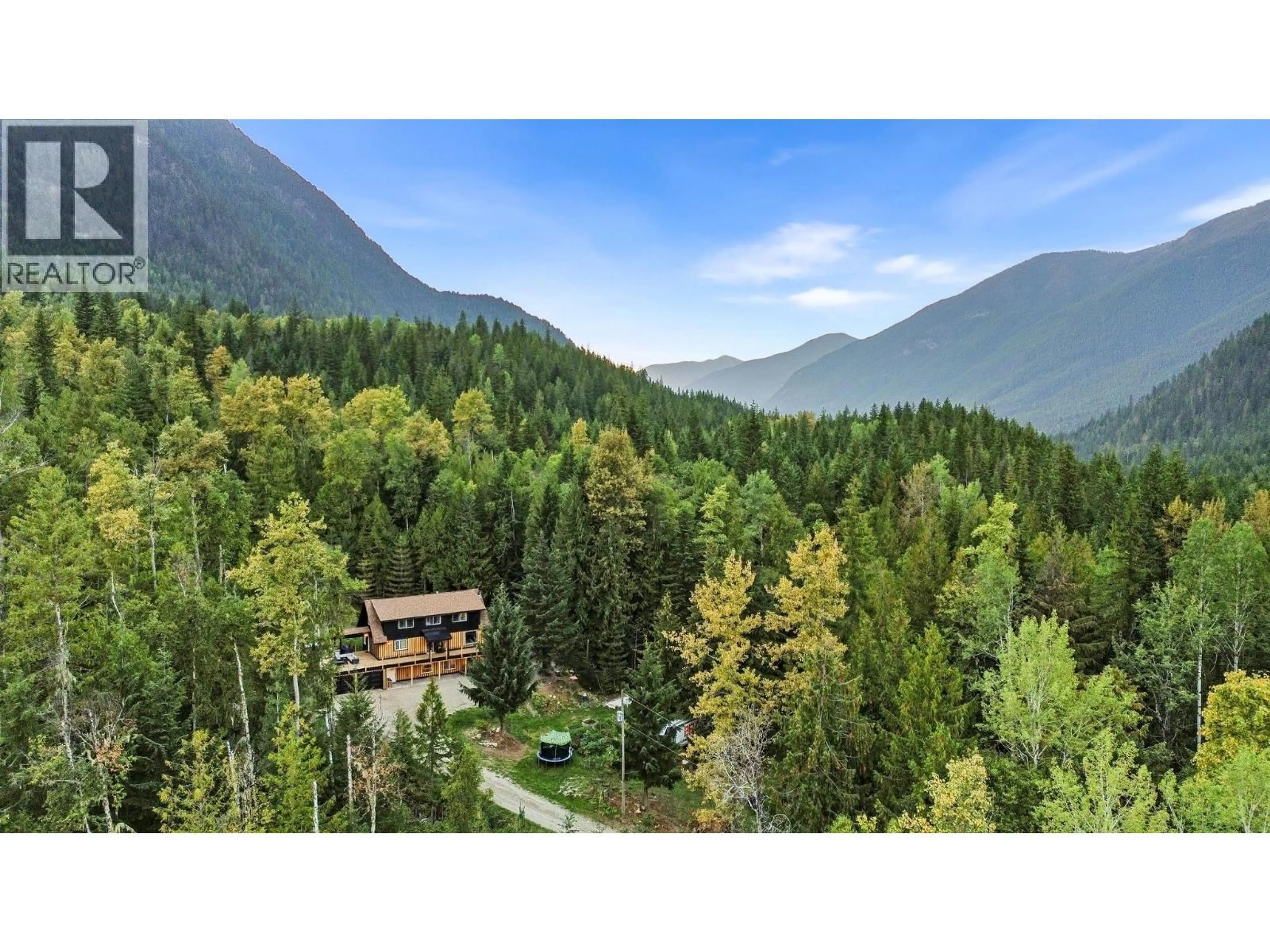 A pic from outside/outdoor area/front of a property/back of a property/a pic from drone, forest/trees view for 2227 ALLSHOUSE ROAD, Summit Lake British Columbia V0G1R1