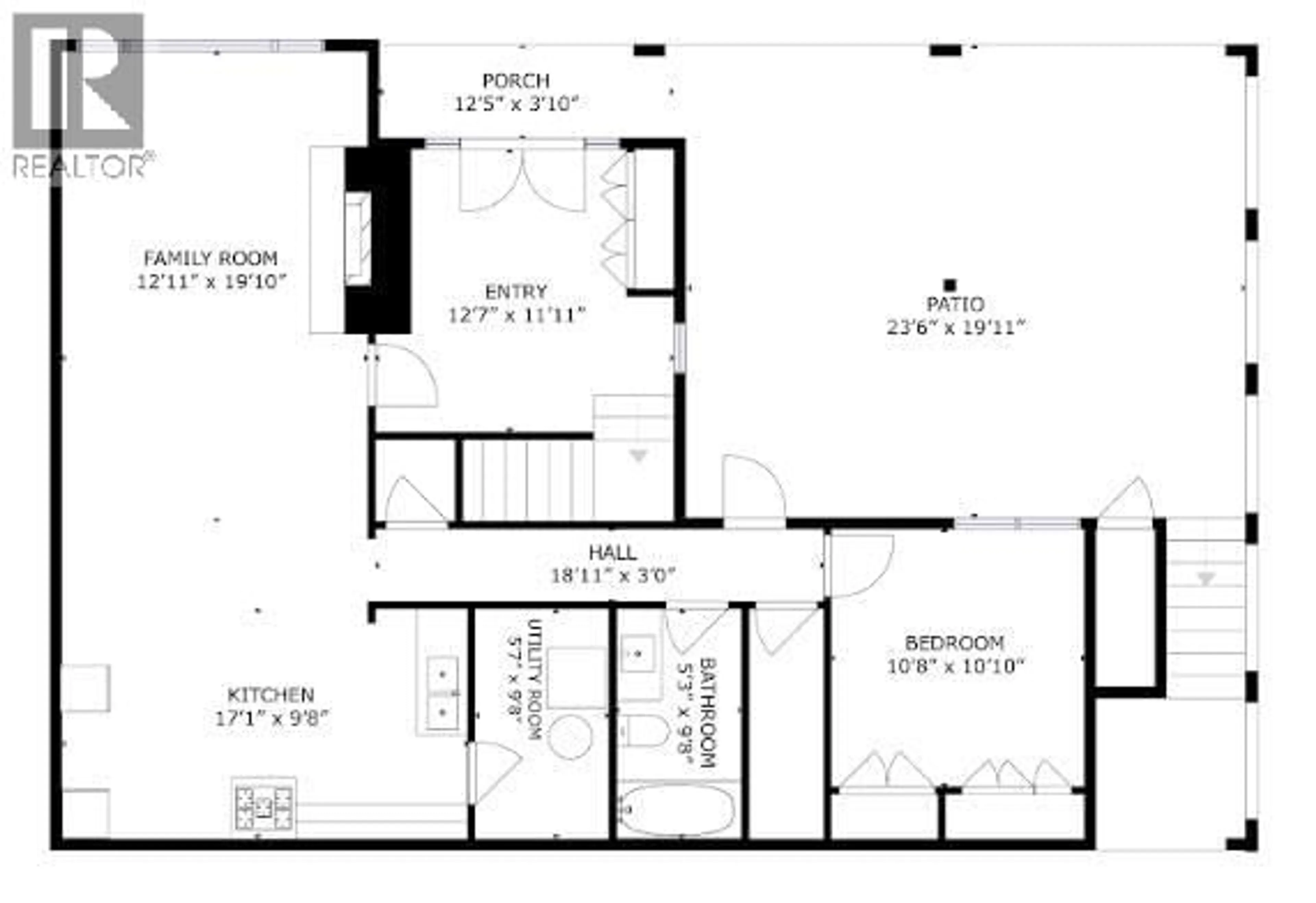 Floor plan for 1035 TOOVEY ROAD, Kelowna British Columbia V1X6R2