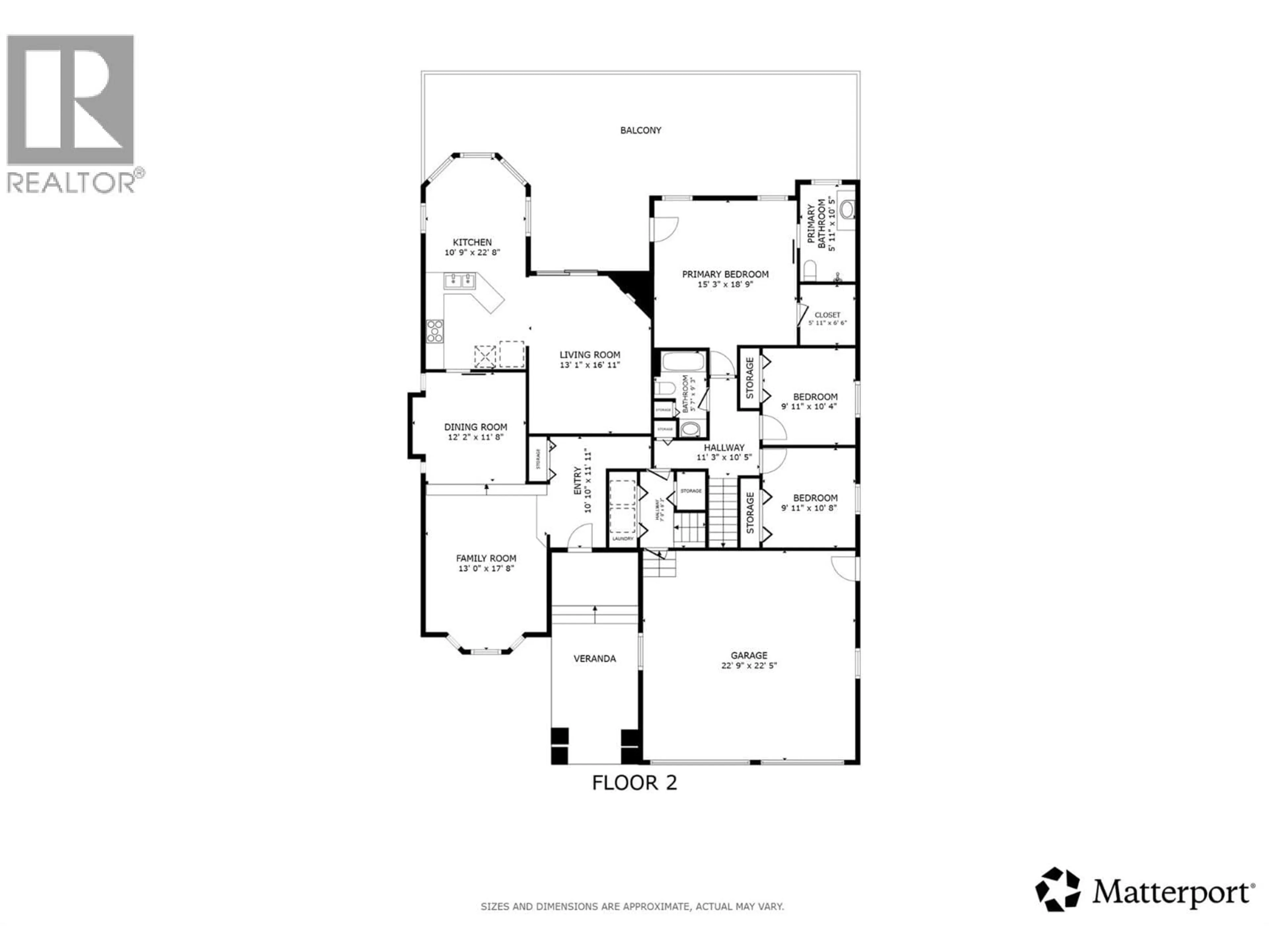 Floor plan for 3983 LAKEVALE PLACE, Kelowna British Columbia V1W3Z5