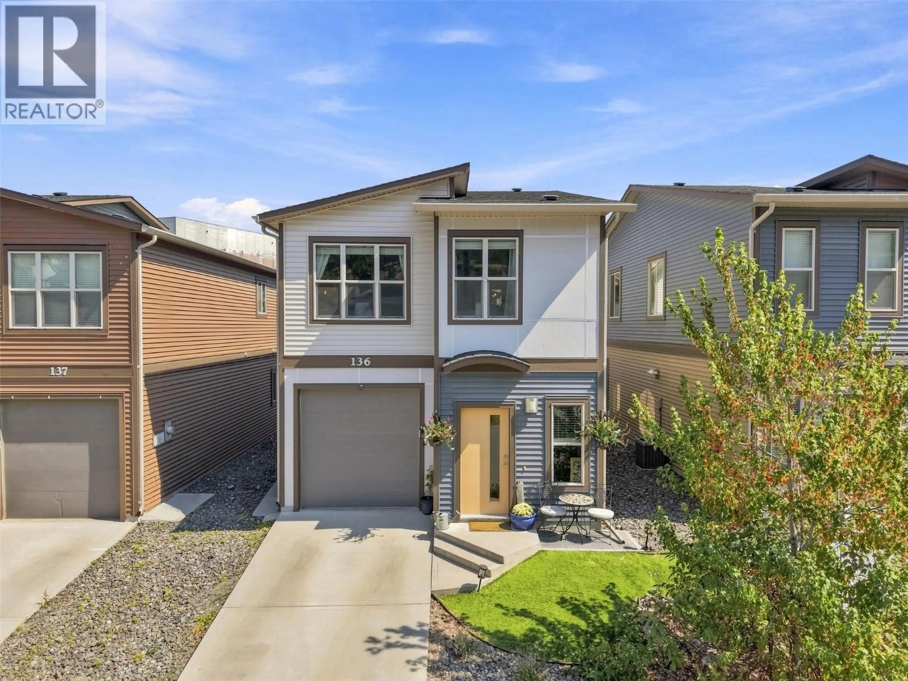 Home with brick exterior material, street for 136 - 1850 HUGH ALLAN DRIVE, Kamloops British Columbia V1S0C2