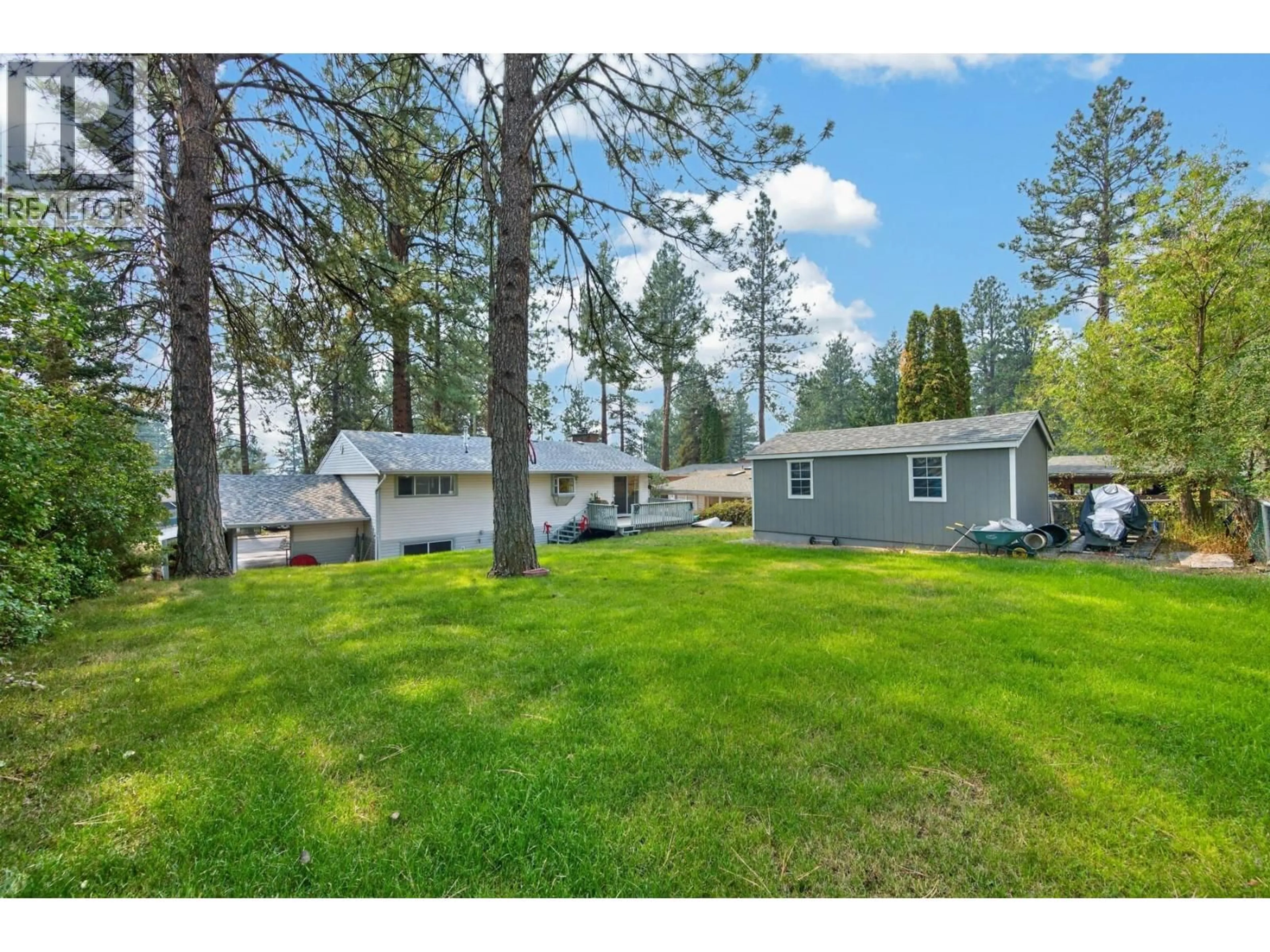 A pic from outside/outdoor area/front of a property/back of a property/a pic from drone, unknown for 2063 CASTILLOU CRESCENT, Merritt British Columbia V1K1H8