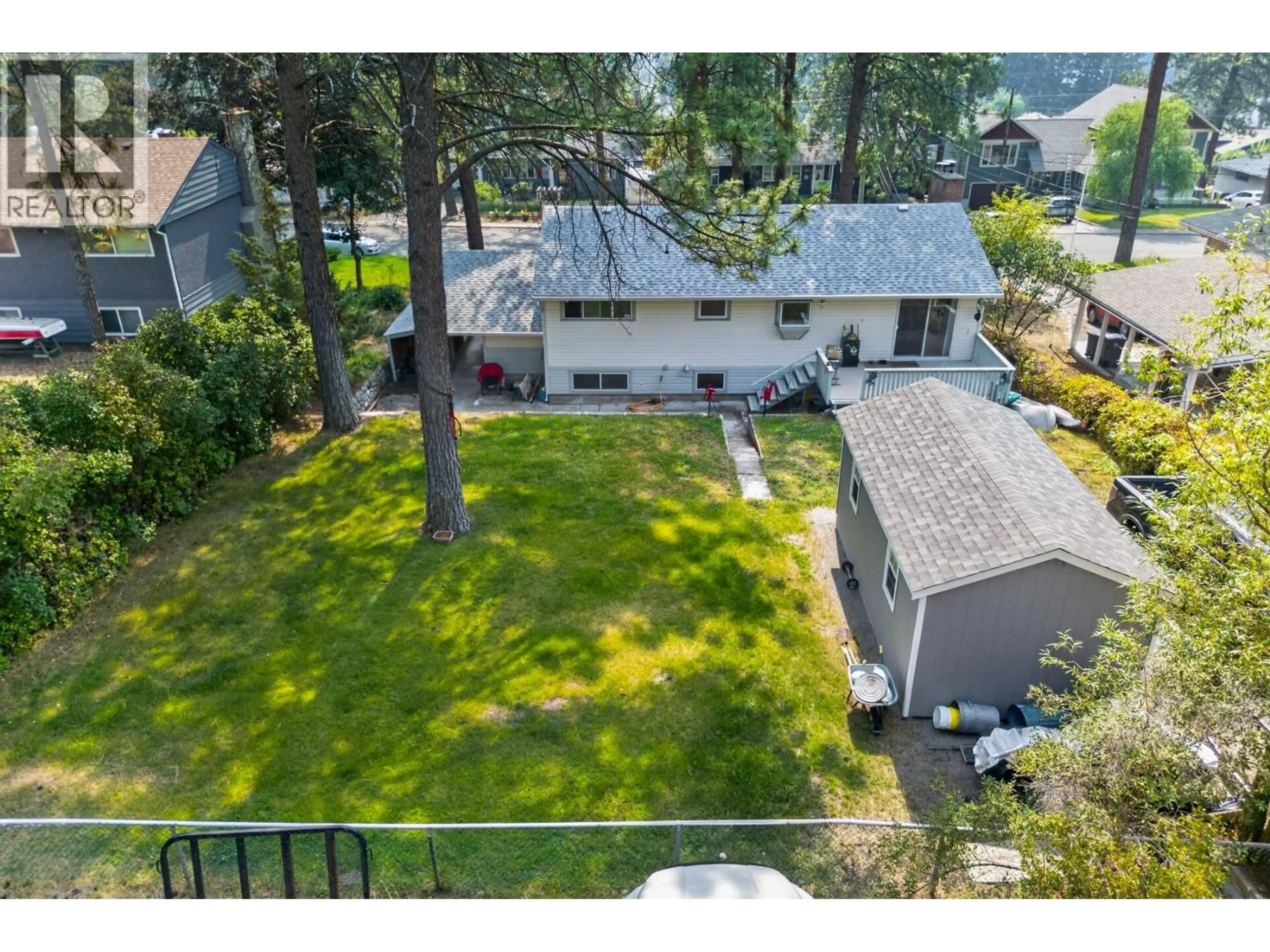 A pic from outside/outdoor area/front of a property/back of a property/a pic from drone, unknown for 2063 CASTILLOU CRESCENT, Merritt British Columbia V1K1H8