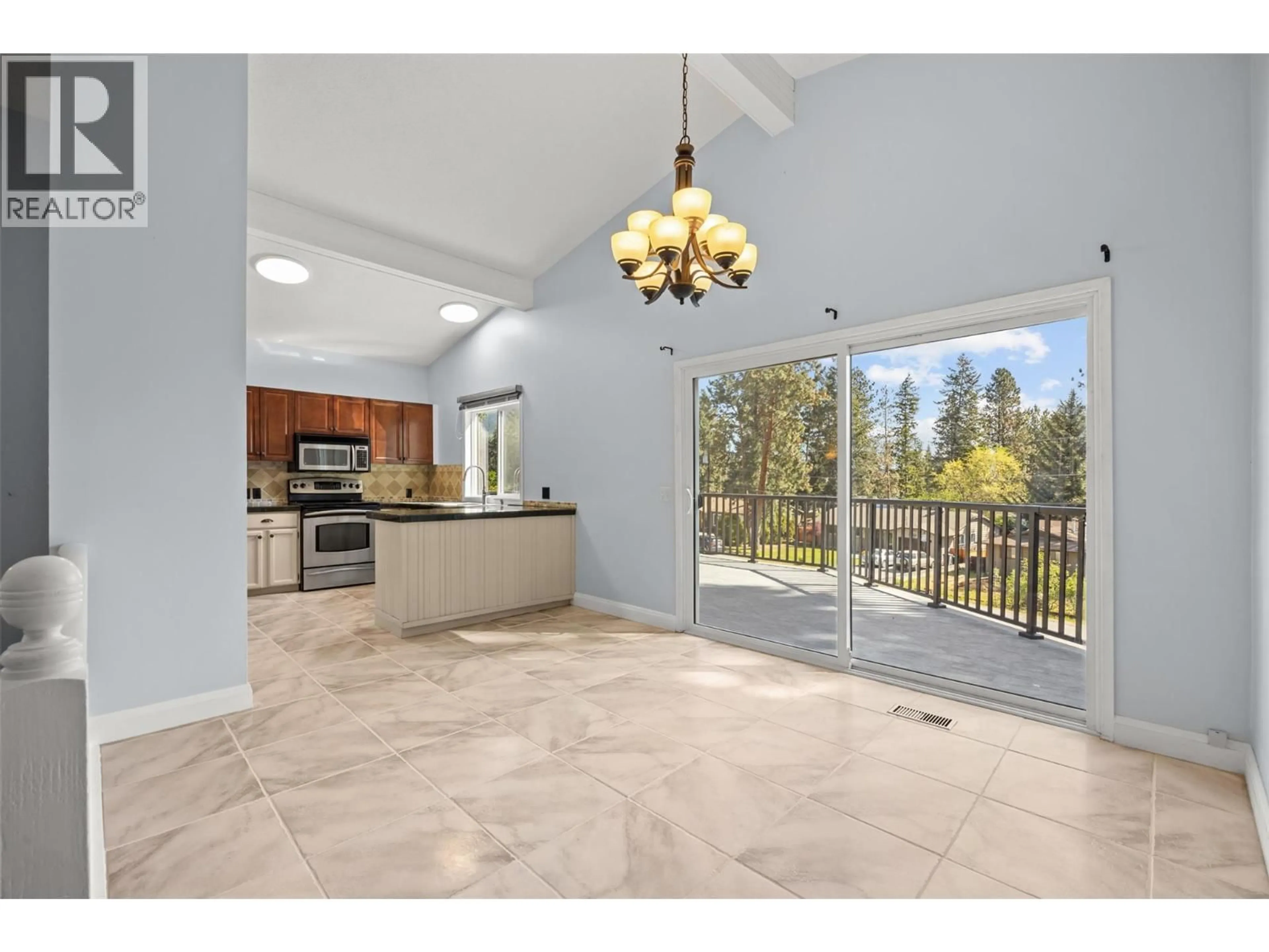 Open concept kitchen, ceramic/tile floor for 3492 MCTAGGART ROAD, West Kelowna British Columbia V4T1H5