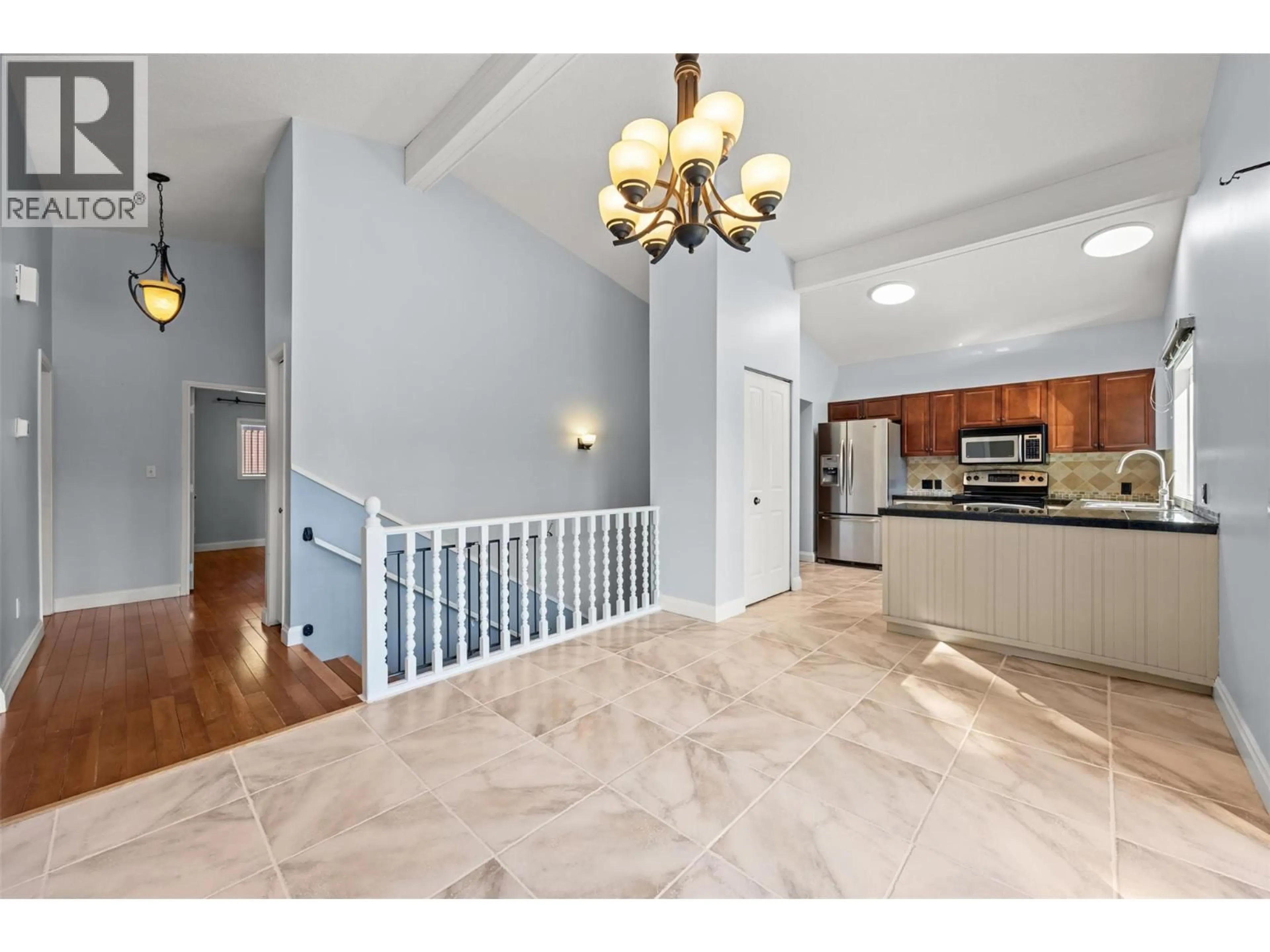 Open concept kitchen, ceramic/tile floor for 3492 MCTAGGART ROAD, West Kelowna British Columbia V4T1H5