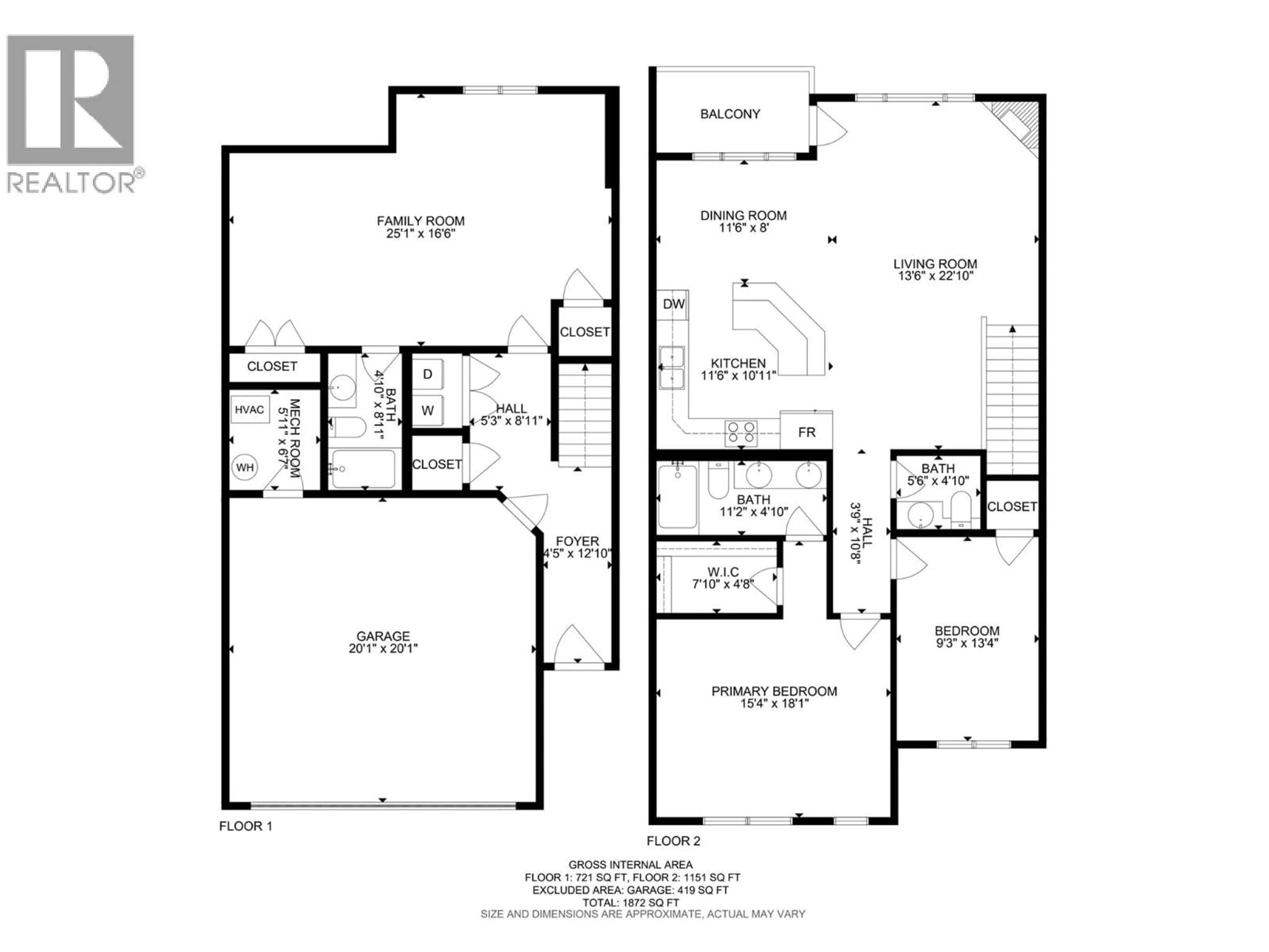 Floor plan for 5 - 2046 ROBSON PLACE, Kamloops British Columbia V2E0A5