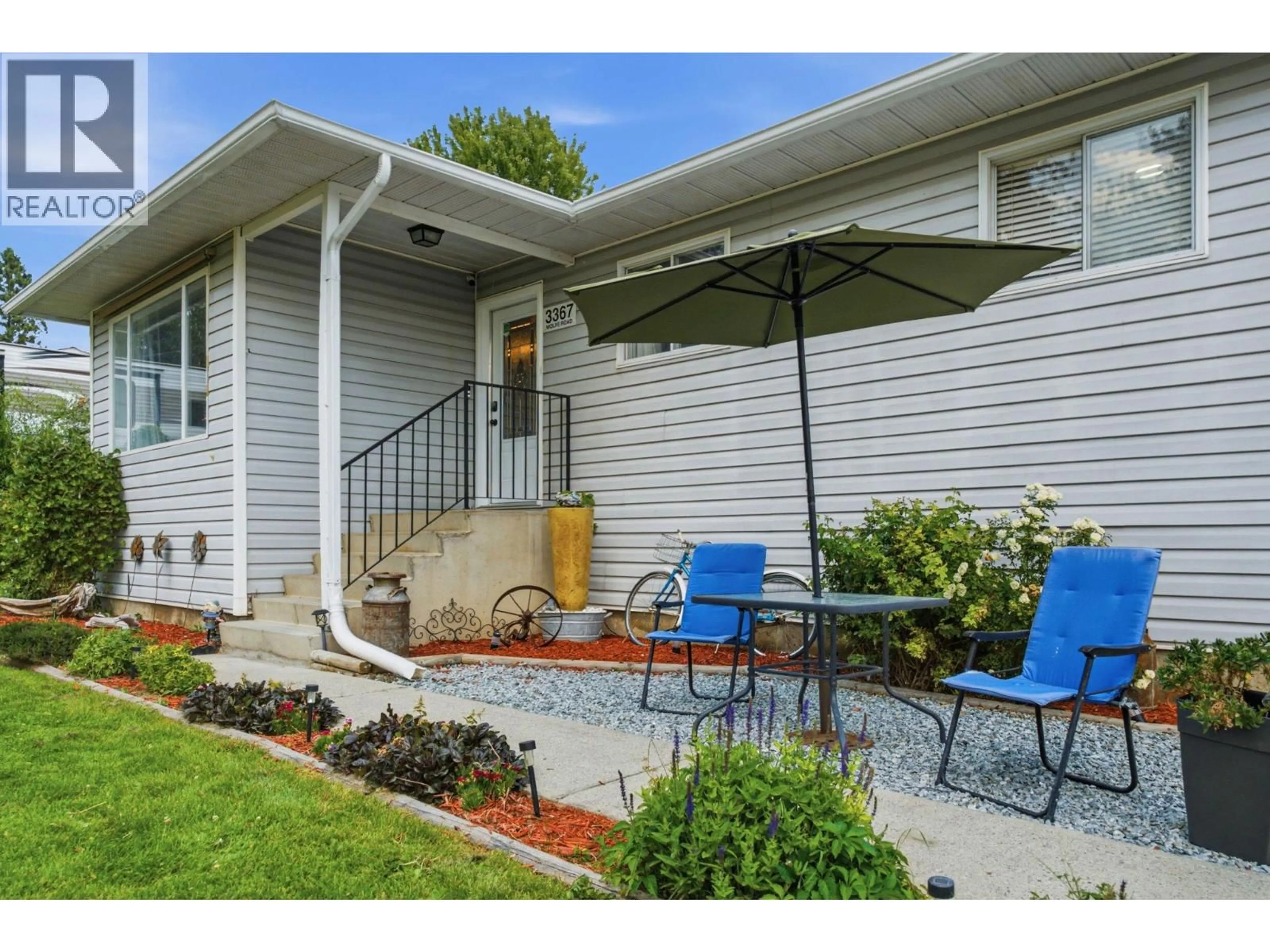 Patio, street for 3367 WOLFE ROAD, Westbank British Columbia V4T2H4