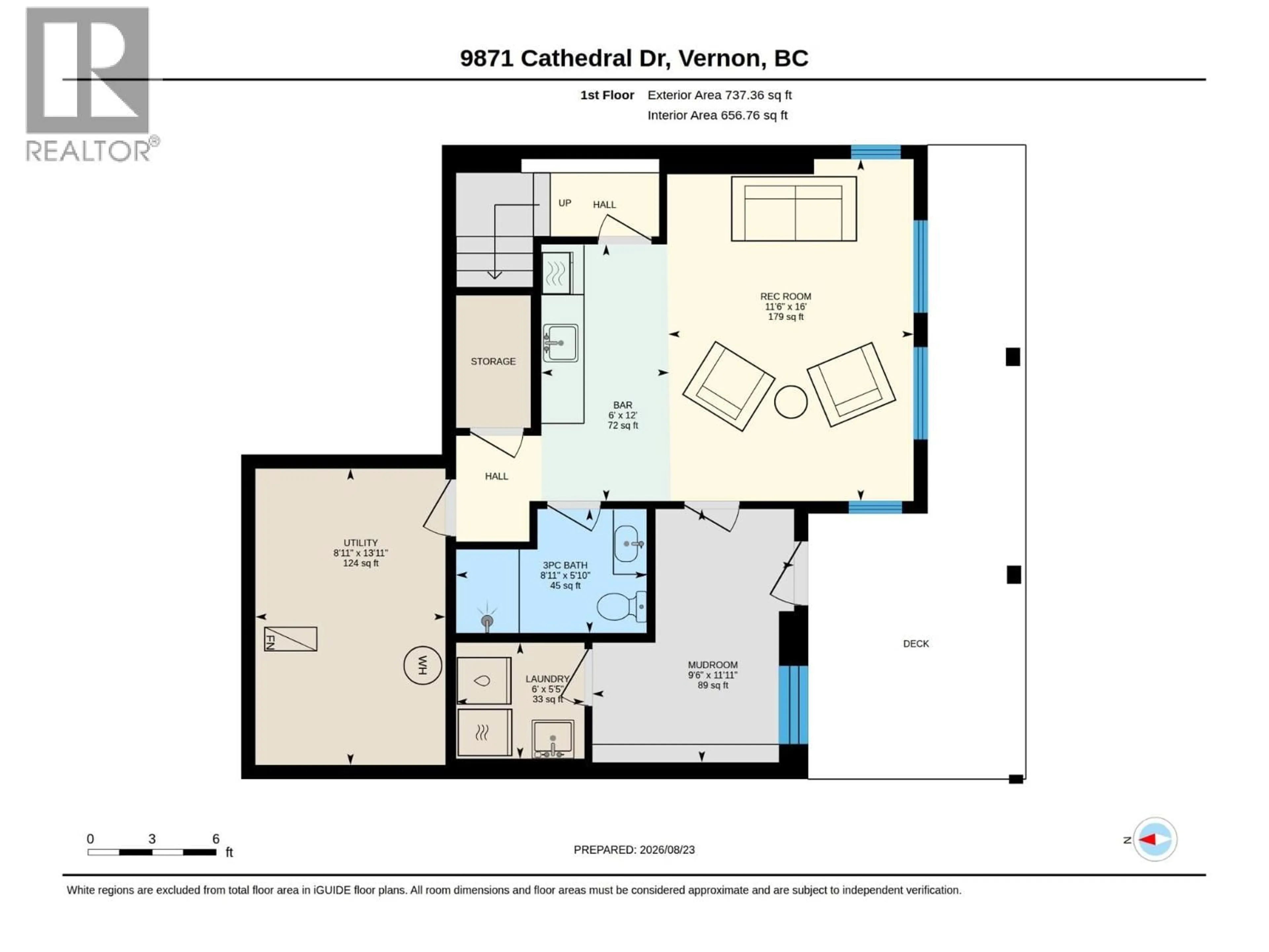 Floor plan for 9871 CATHEDRAL DRIVE, Silver Star British Columbia V1B3M1
