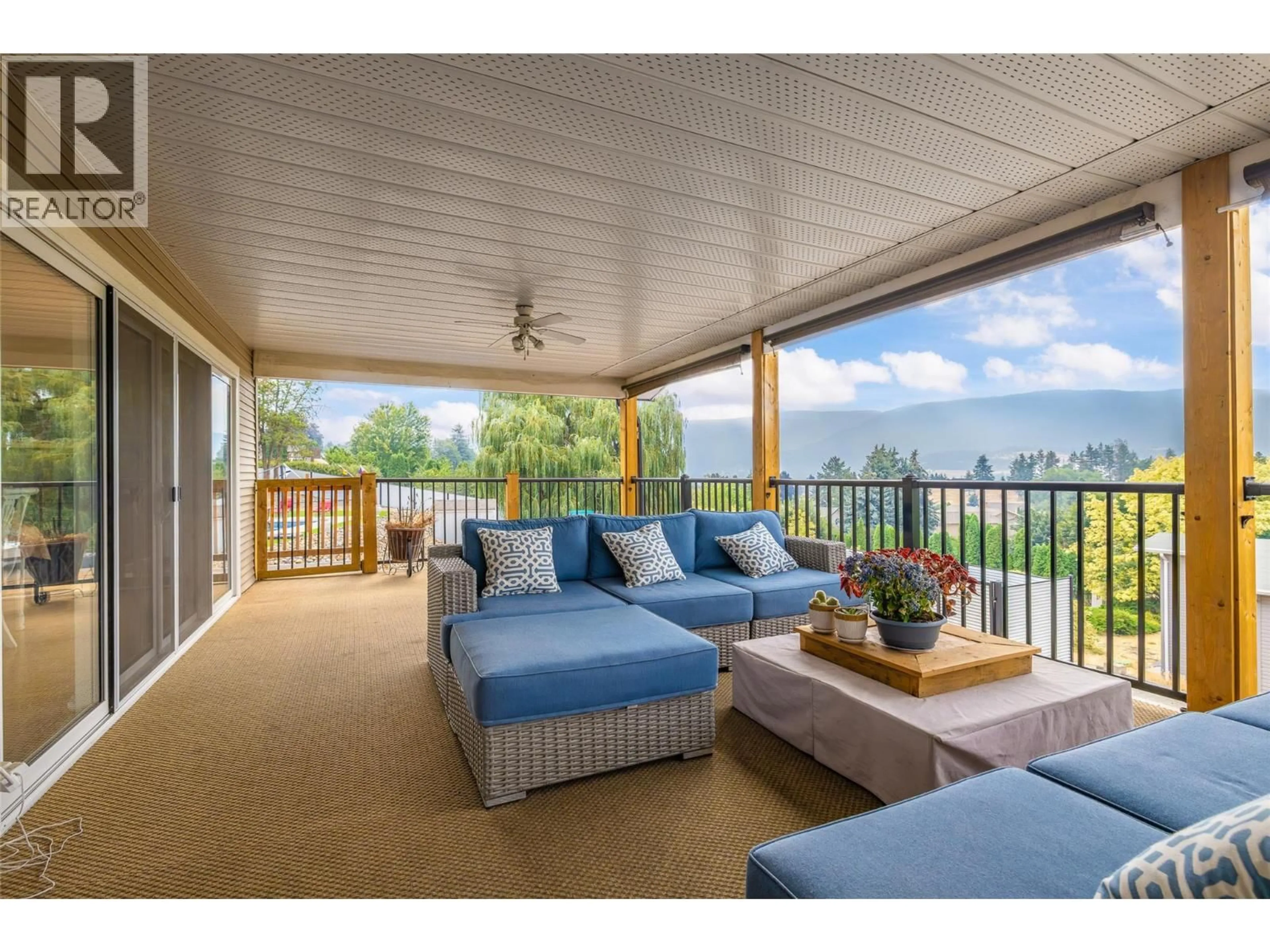 Patio, water/lake/river/ocean view for 431 UPLAND DRIVE, Coldstream British Columbia V1B2X7