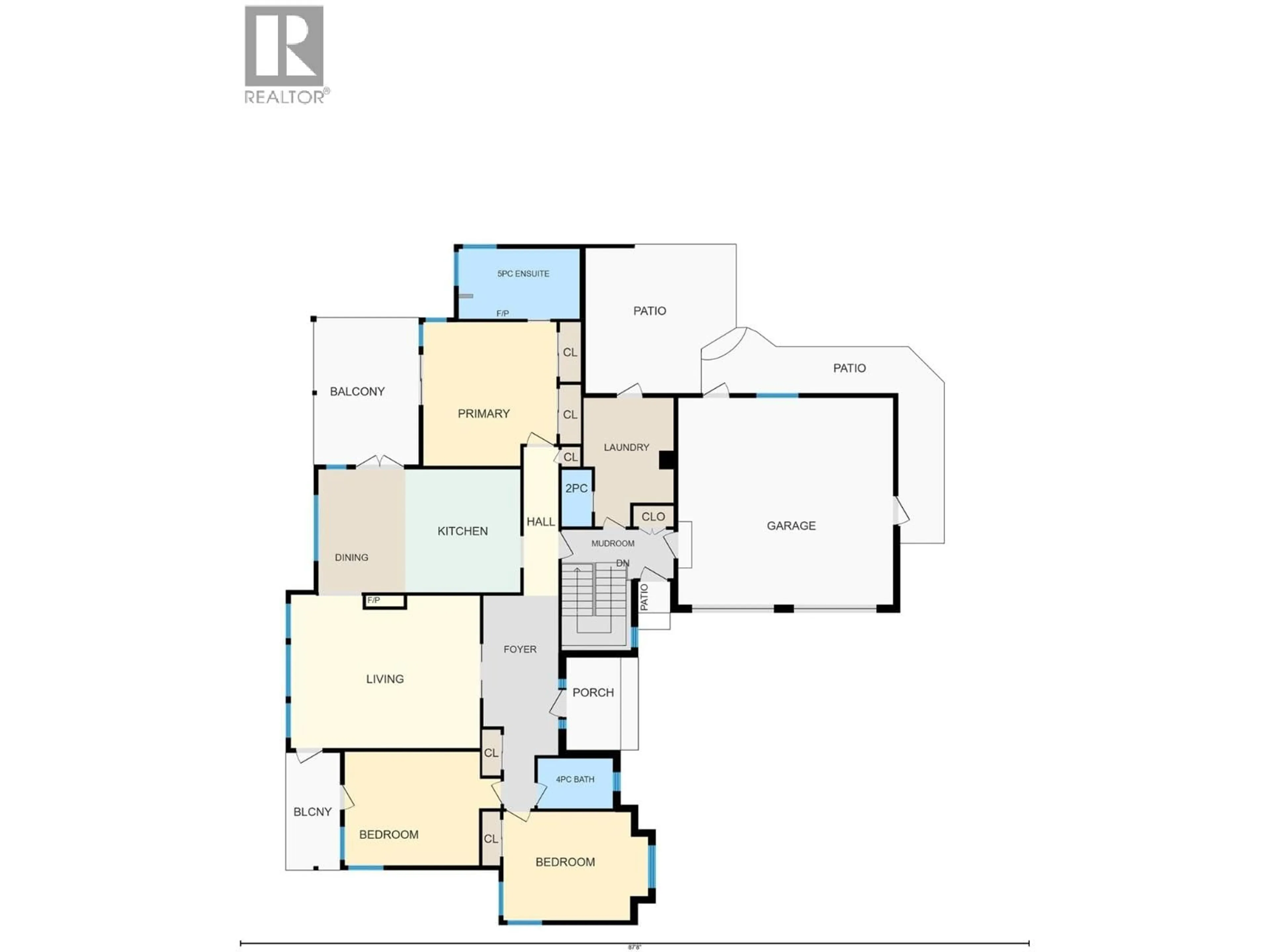 Floor plan for 5990 VICTORIA STREET, Peachland British Columbia V0H1X4
