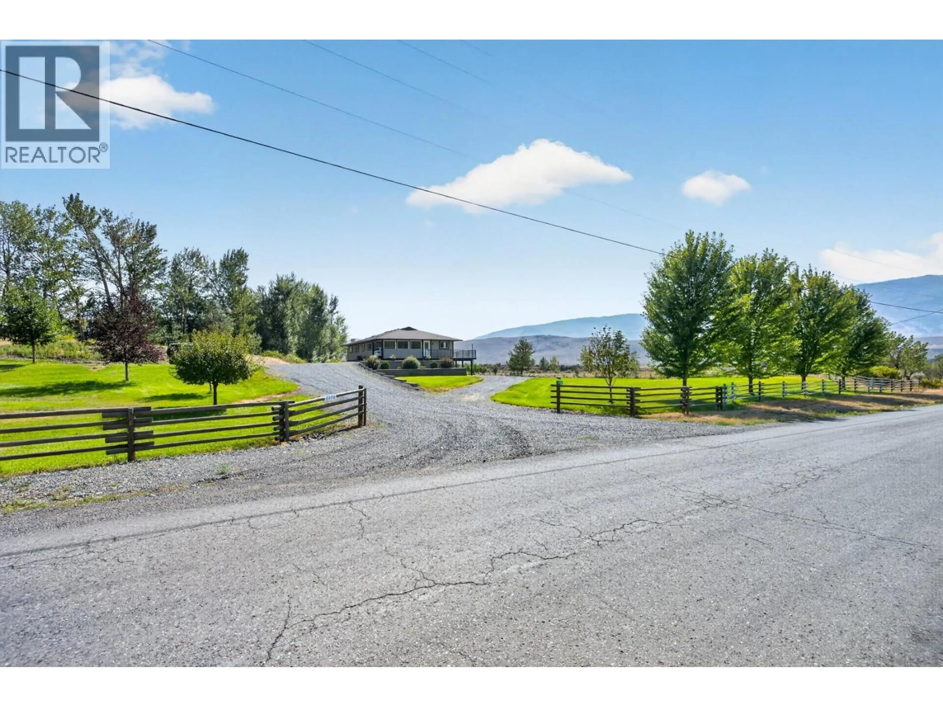 A pic from outside/outdoor area/front of a property/back of a property/a pic from drone, unknown for 2156 BACK VALLEY ROAD, Cache Creek British Columbia V0K1H0