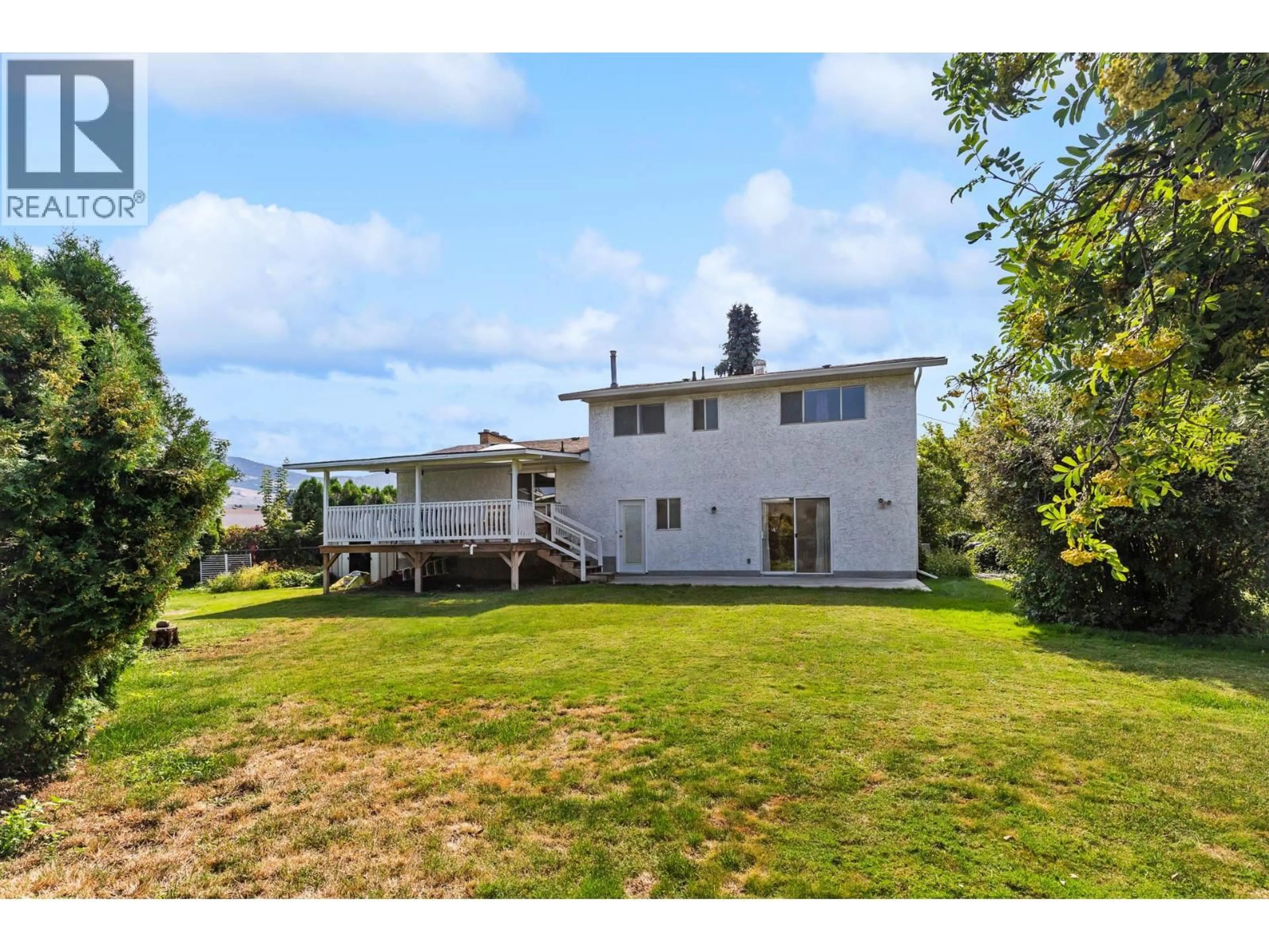 A pic from outside/outdoor area/front of a property/back of a property/a pic from drone, water/lake/river/ocean view for 470 EUGENE ROAD, Kelowna British Columbia V1X2M4