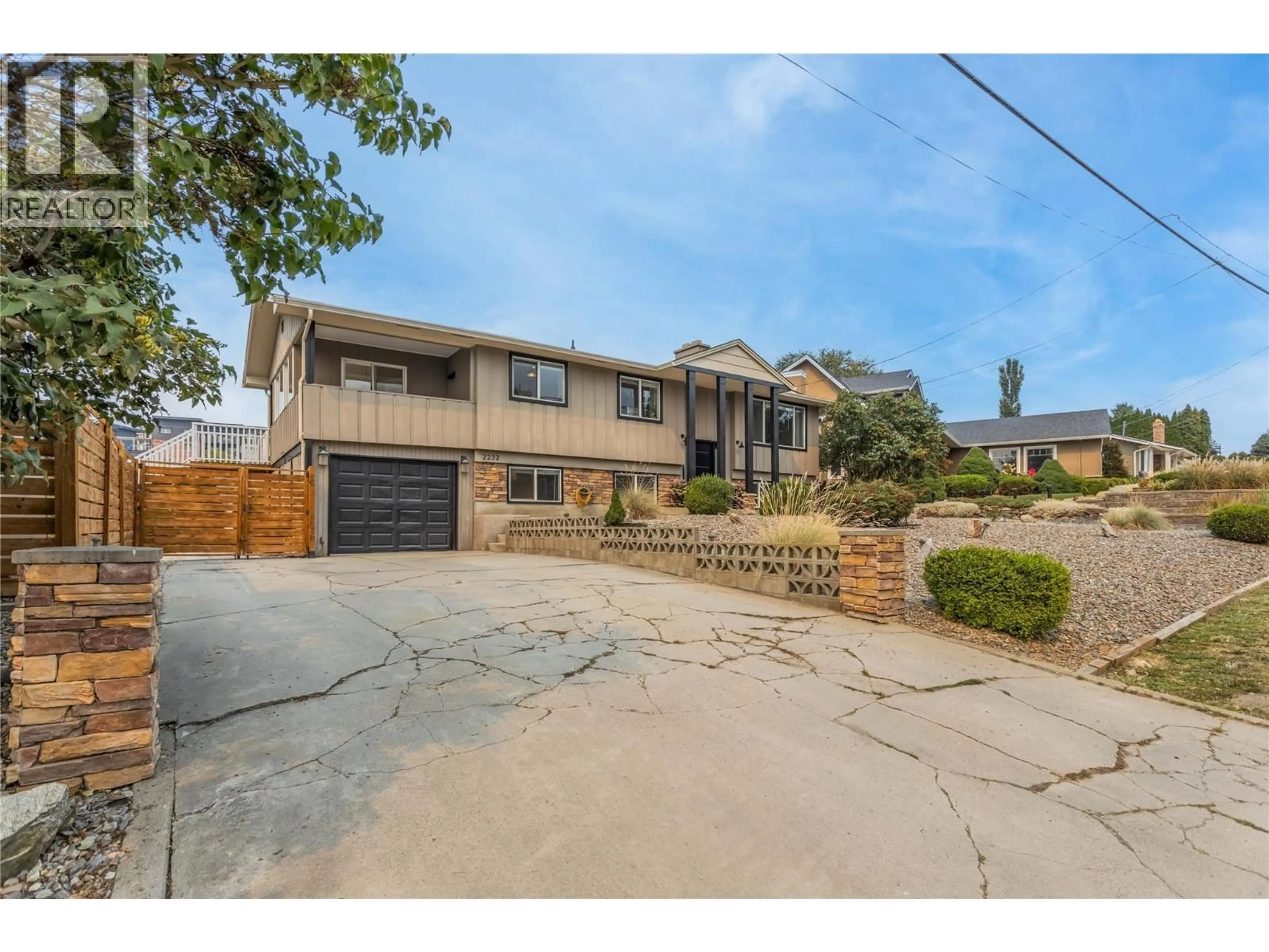 A pic from outside/outdoor area/front of a property/back of a property/a pic from drone, street for 2232 WITT ROAD, West Kelowna British Columbia V4T2C5