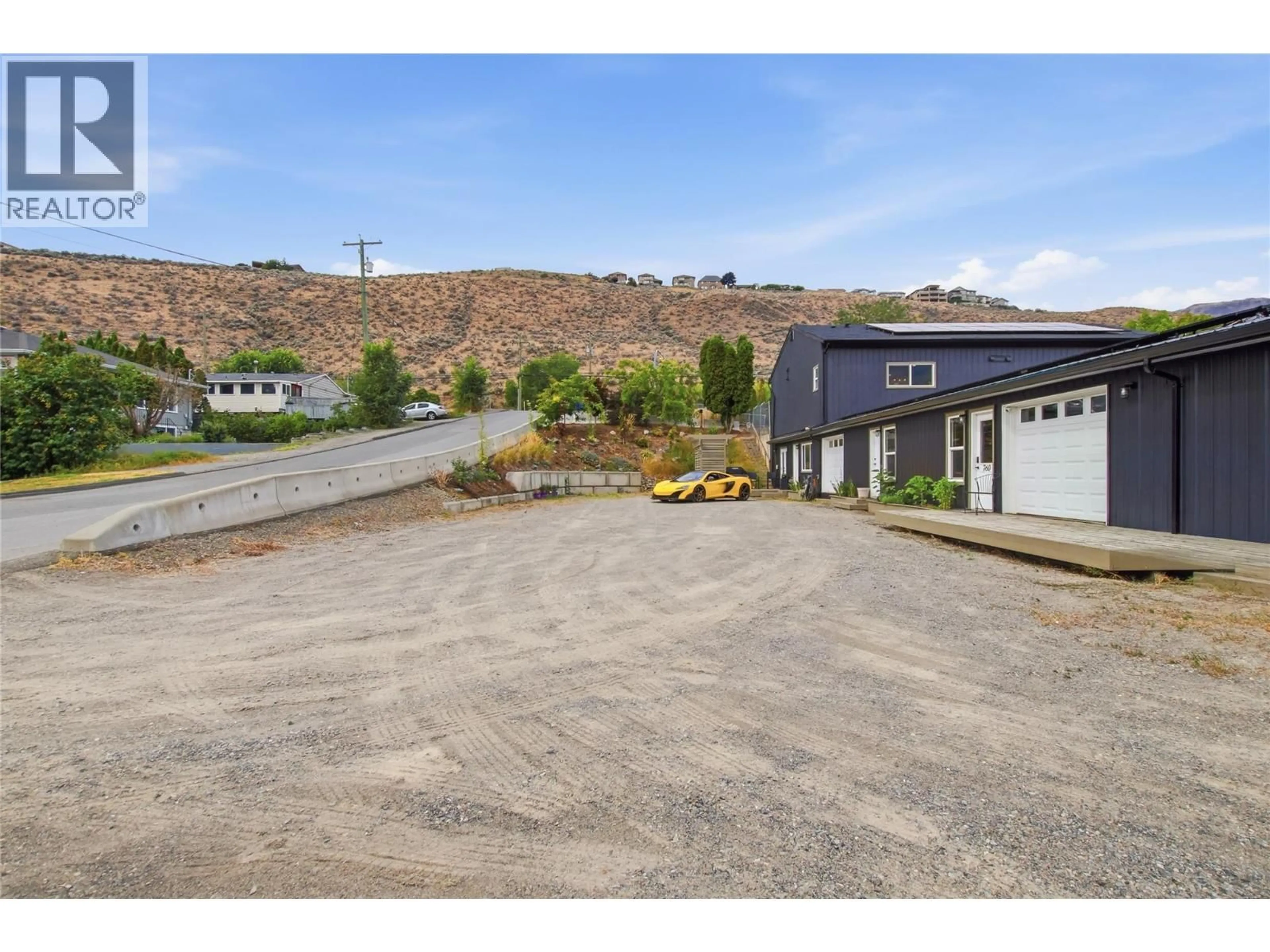 A pic from outside/outdoor area/front of a property/back of a property/a pic from drone, mountain view for 760 YATES ROAD, Kamloops British Columbia V2B6C9