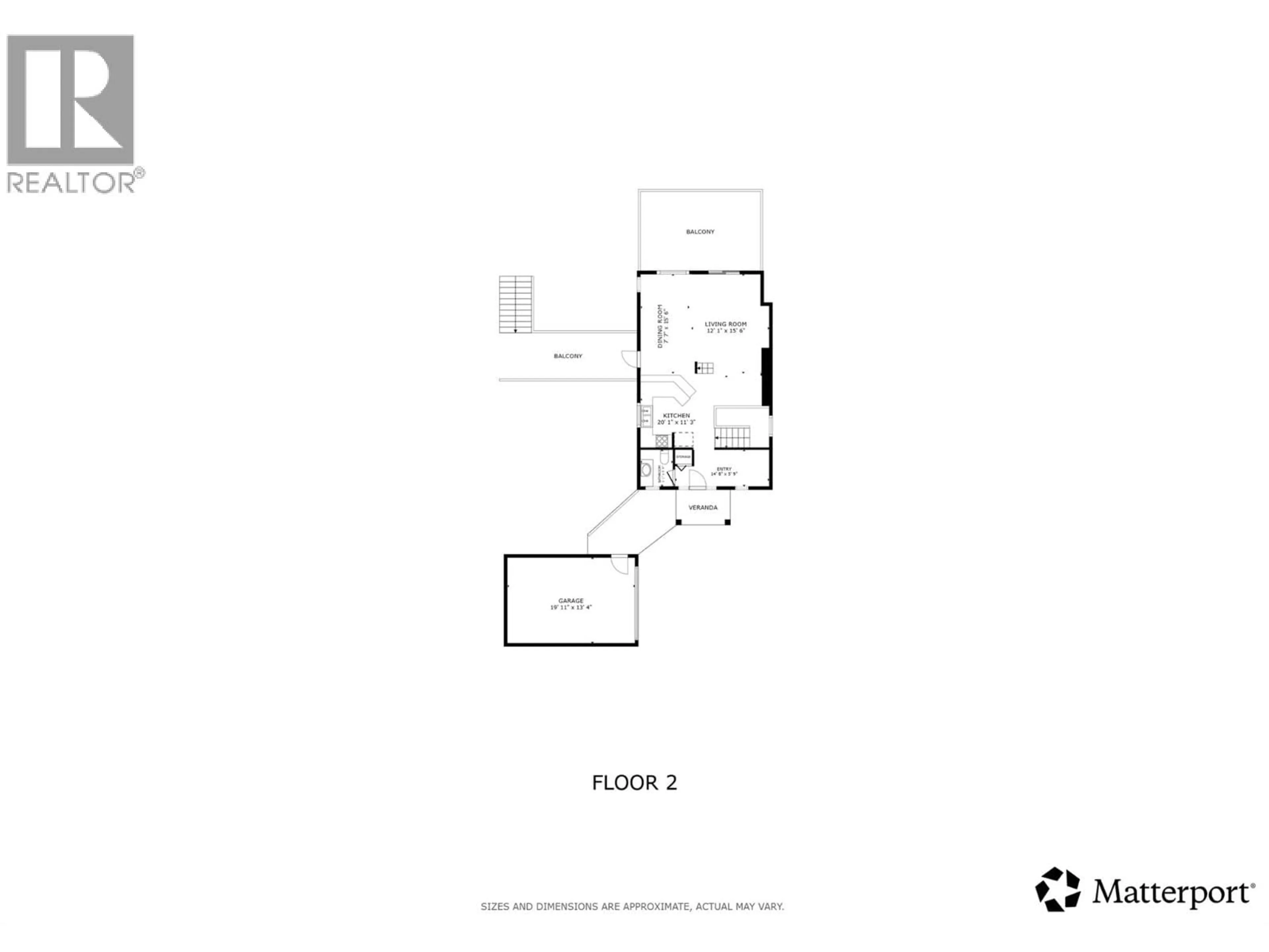 Floor plan for 10375 WESTSHORE ROAD, Vernon British Columbia V1H2B1