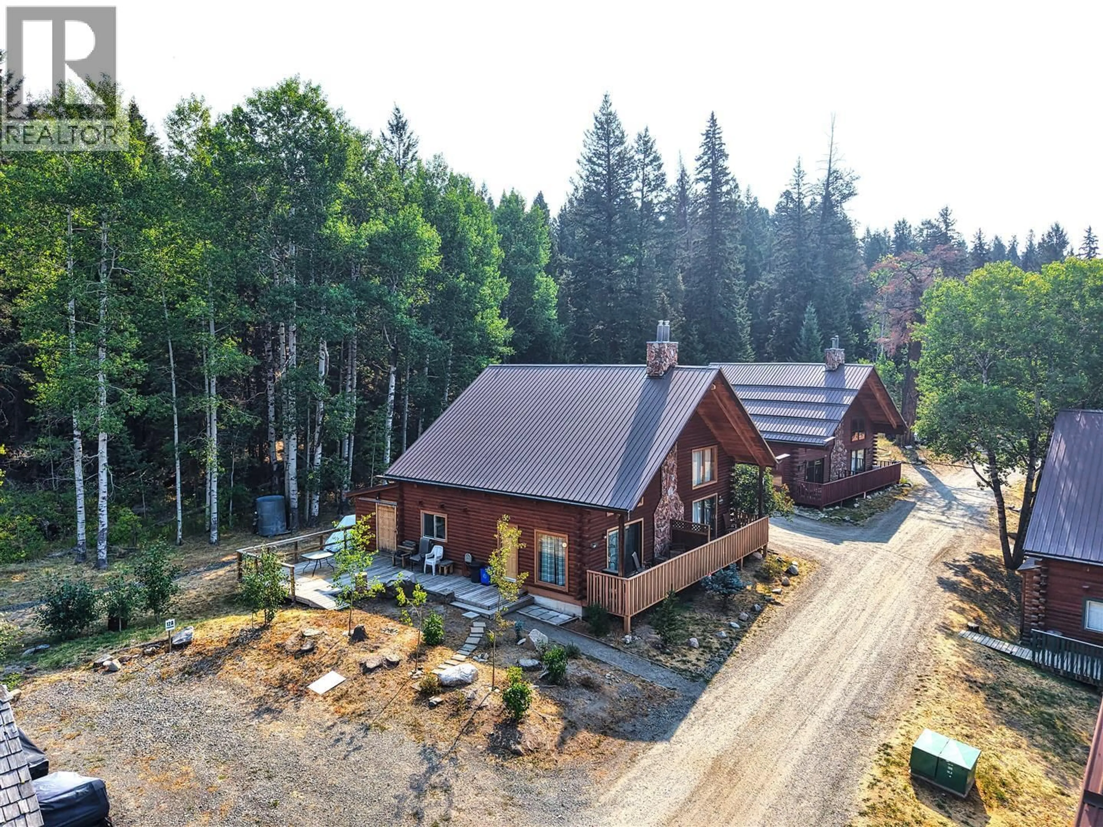 A pic from outside/outdoor area/front of a property/back of a property/a pic from drone, unknown for 12A - 7200 ROCHE LAKE ROAD, Kamloops British Columbia V2C6C8