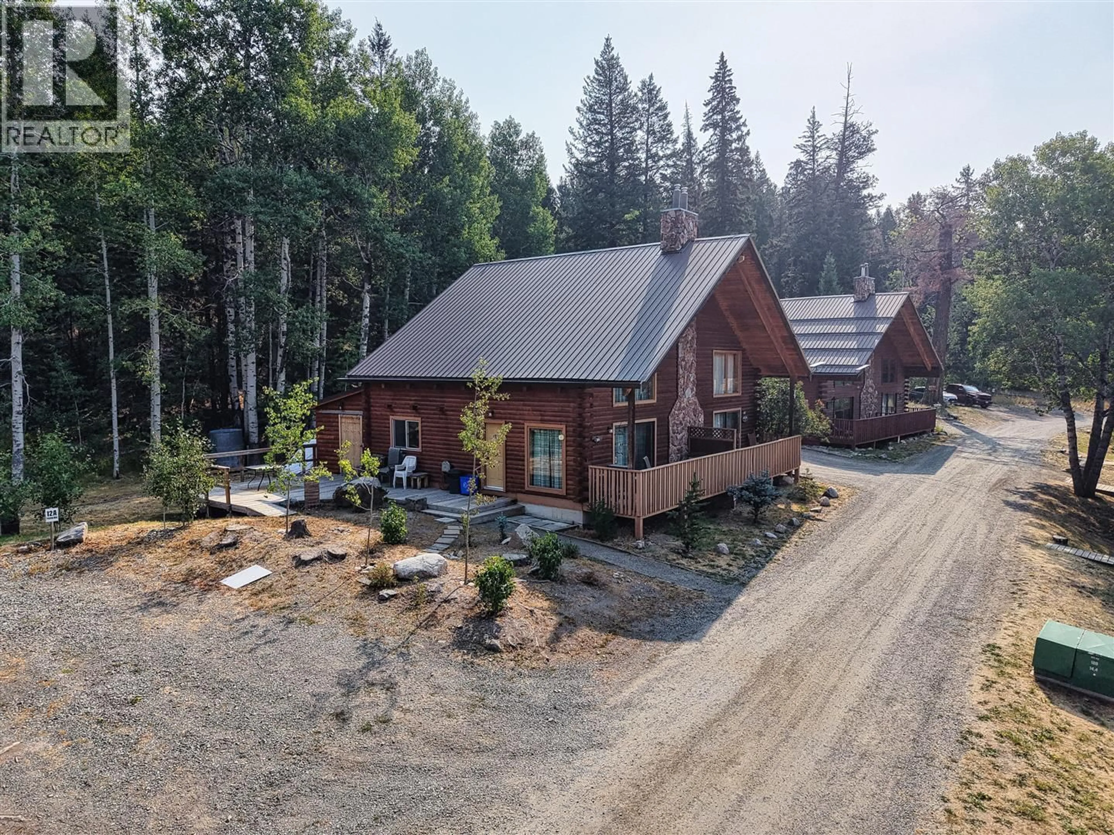 A pic from outside/outdoor area/front of a property/back of a property/a pic from drone, unknown for 12A - 7200 ROCHE LAKE ROAD, Kamloops British Columbia V2C6C8