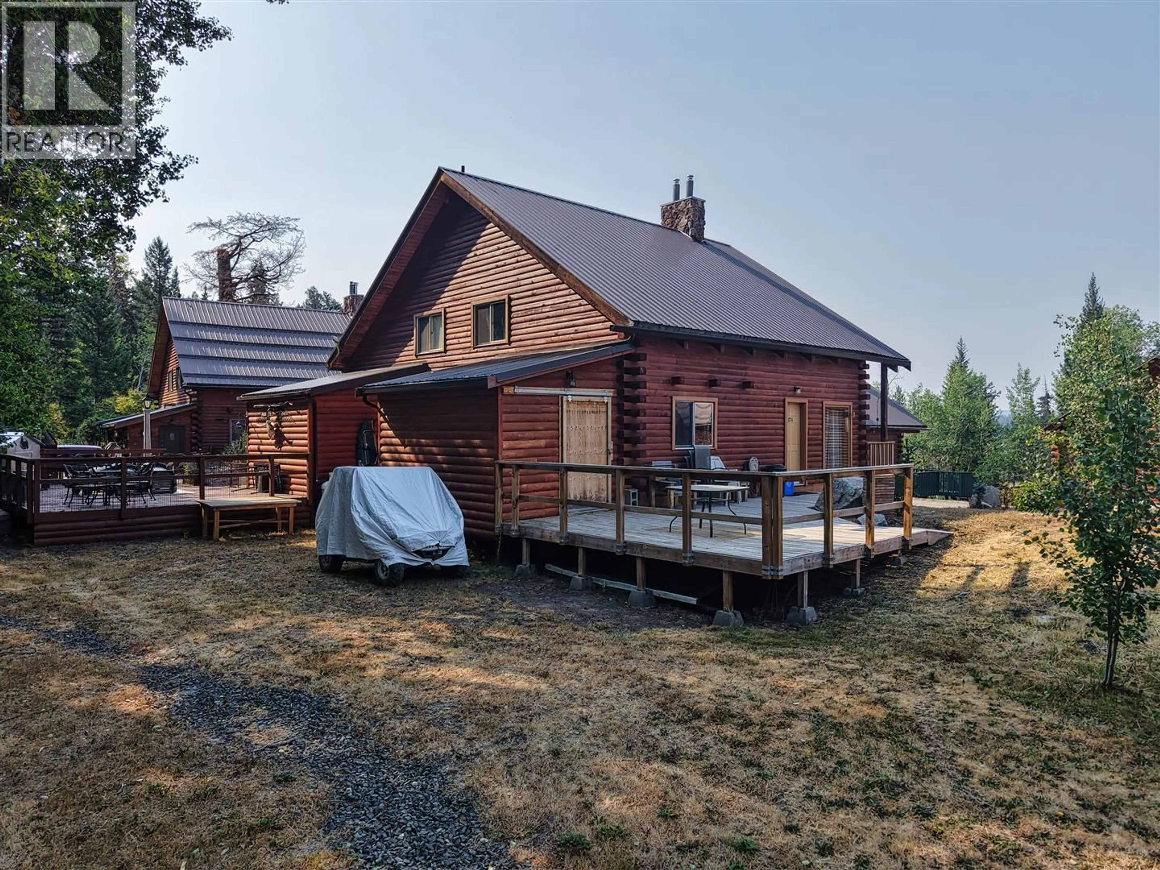 A pic from outside/outdoor area/front of a property/back of a property/a pic from drone, unknown for 12A - 7200 ROCHE LAKE ROAD, Kamloops British Columbia V2C6C8
