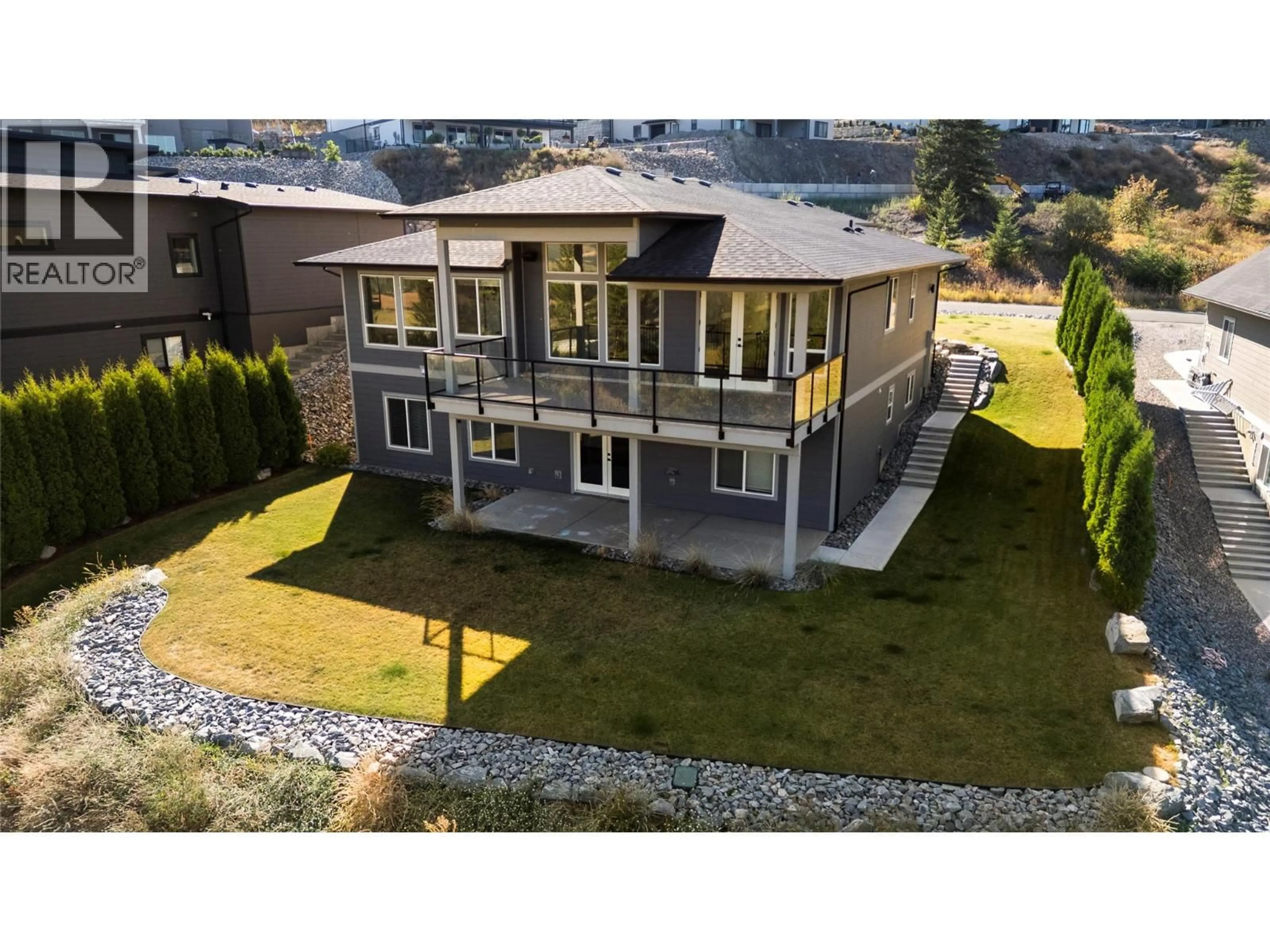 A pic from outside/outdoor area/front of a property/back of a property/a pic from drone, unknown for 2510 HIGHLANDS DRIVE, Blind Bay British Columbia V0E1H2