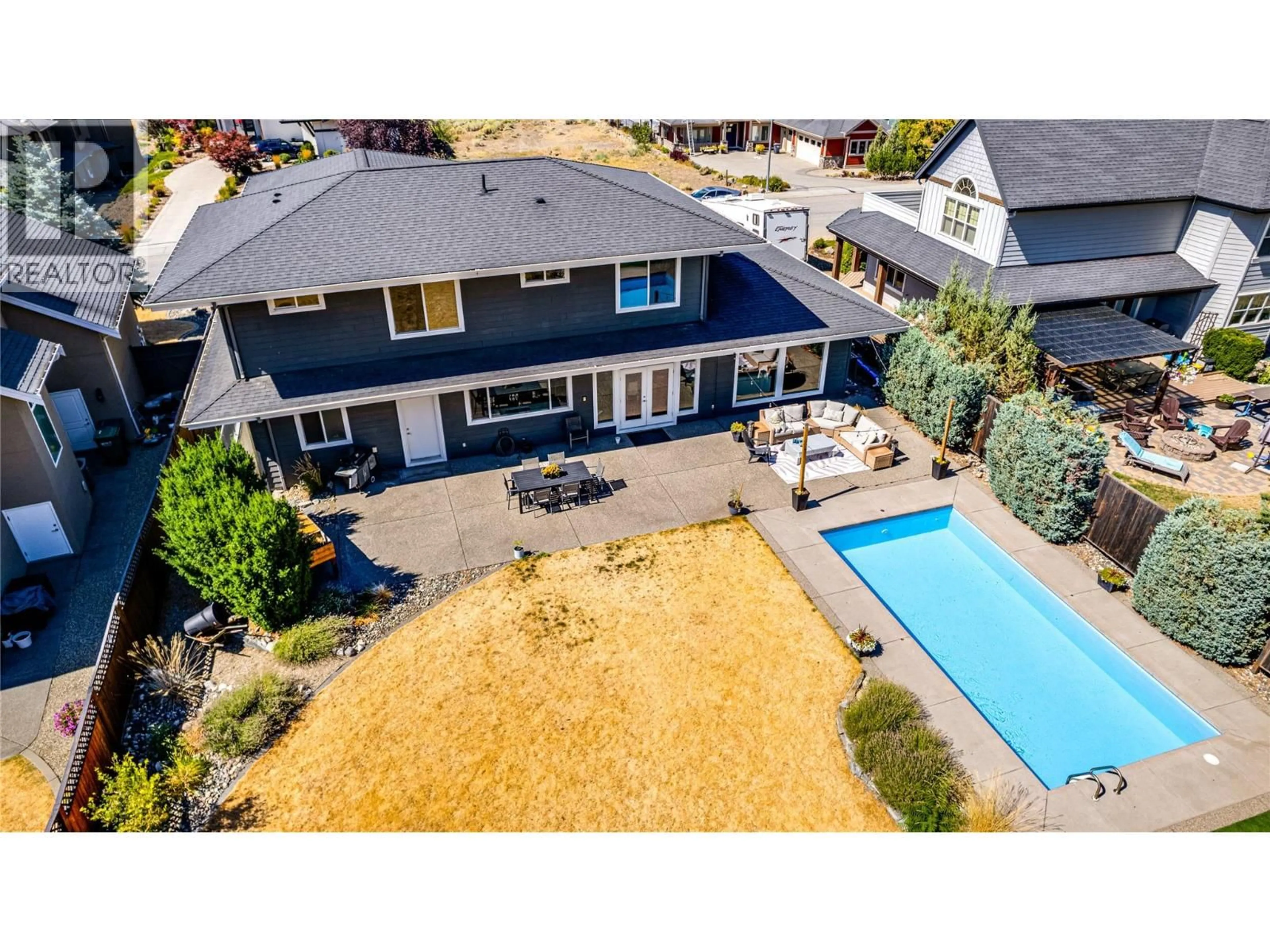 A pic from outside/outdoor area/front of a property/back of a property/a pic from drone, unknown for 803 MT. IDA DRIVE, Coldstream British Columbia V1B3Z6