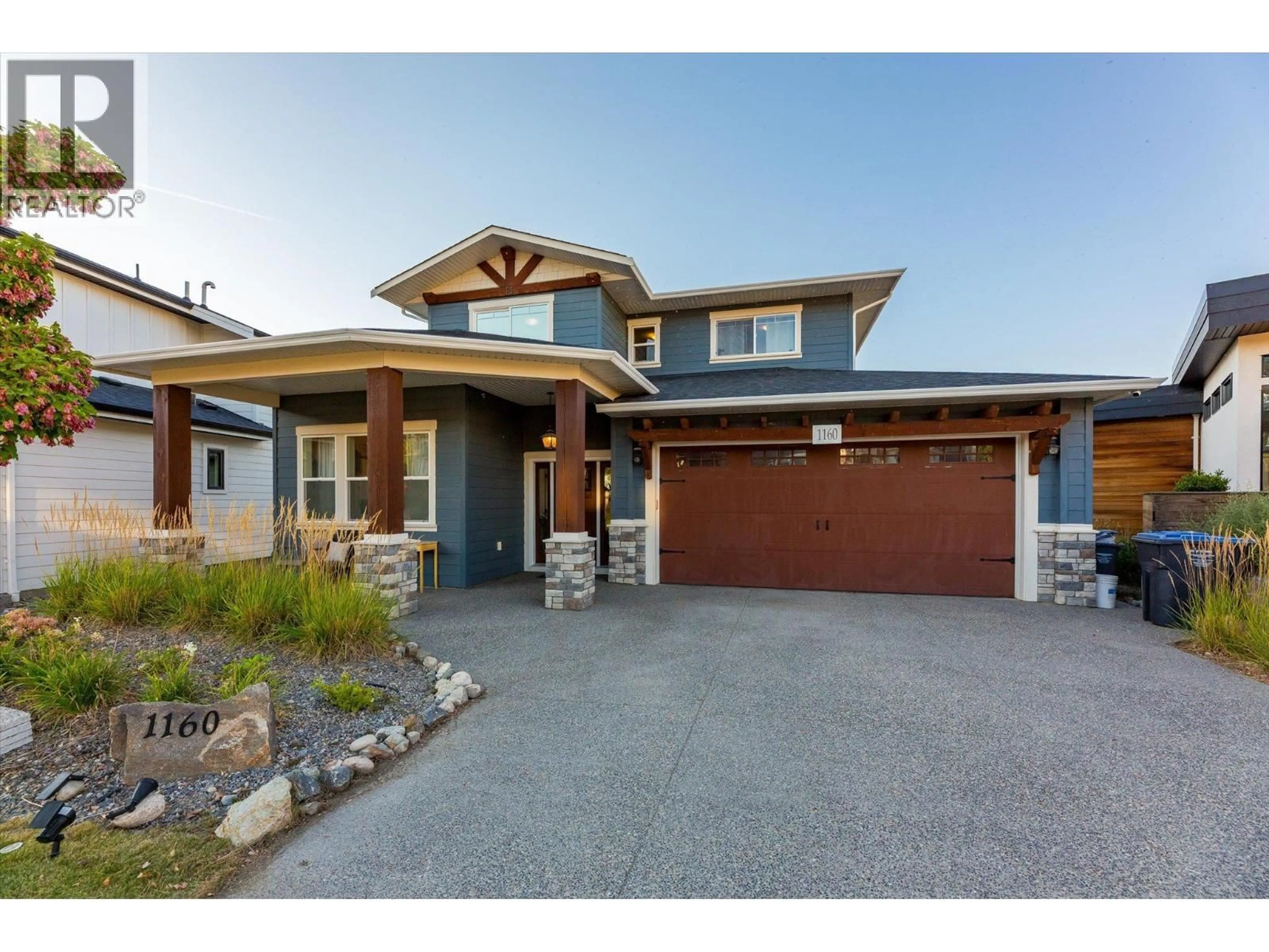 Home with brick exterior material, street for 1160 GOLDFINCH PLACE, Kelowna British Columbia V1W5M1