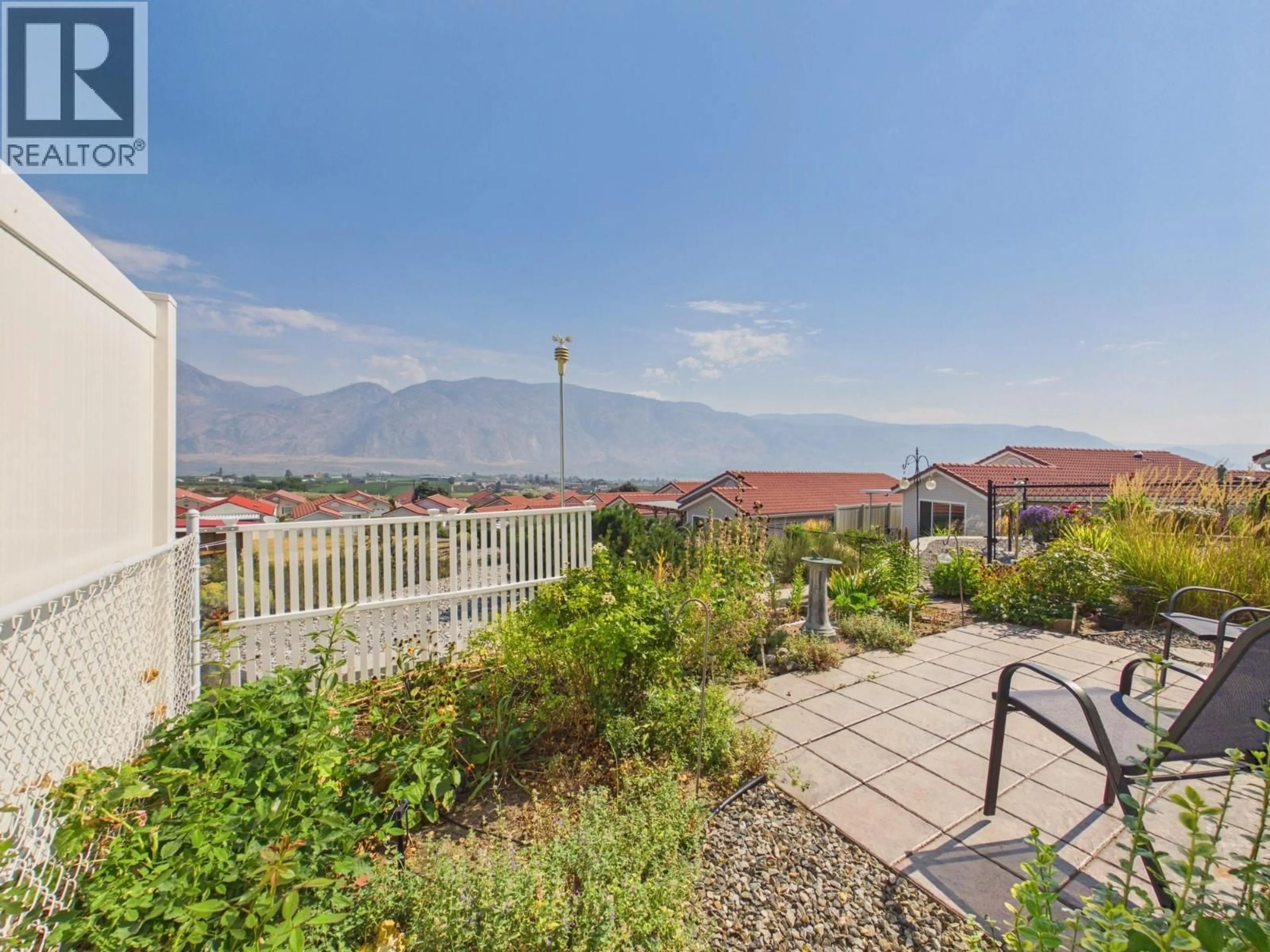 Balcony in the apartment, mountain view for 48 - 9400 115TH STREET, Osoyoos British Columbia V0H1V5