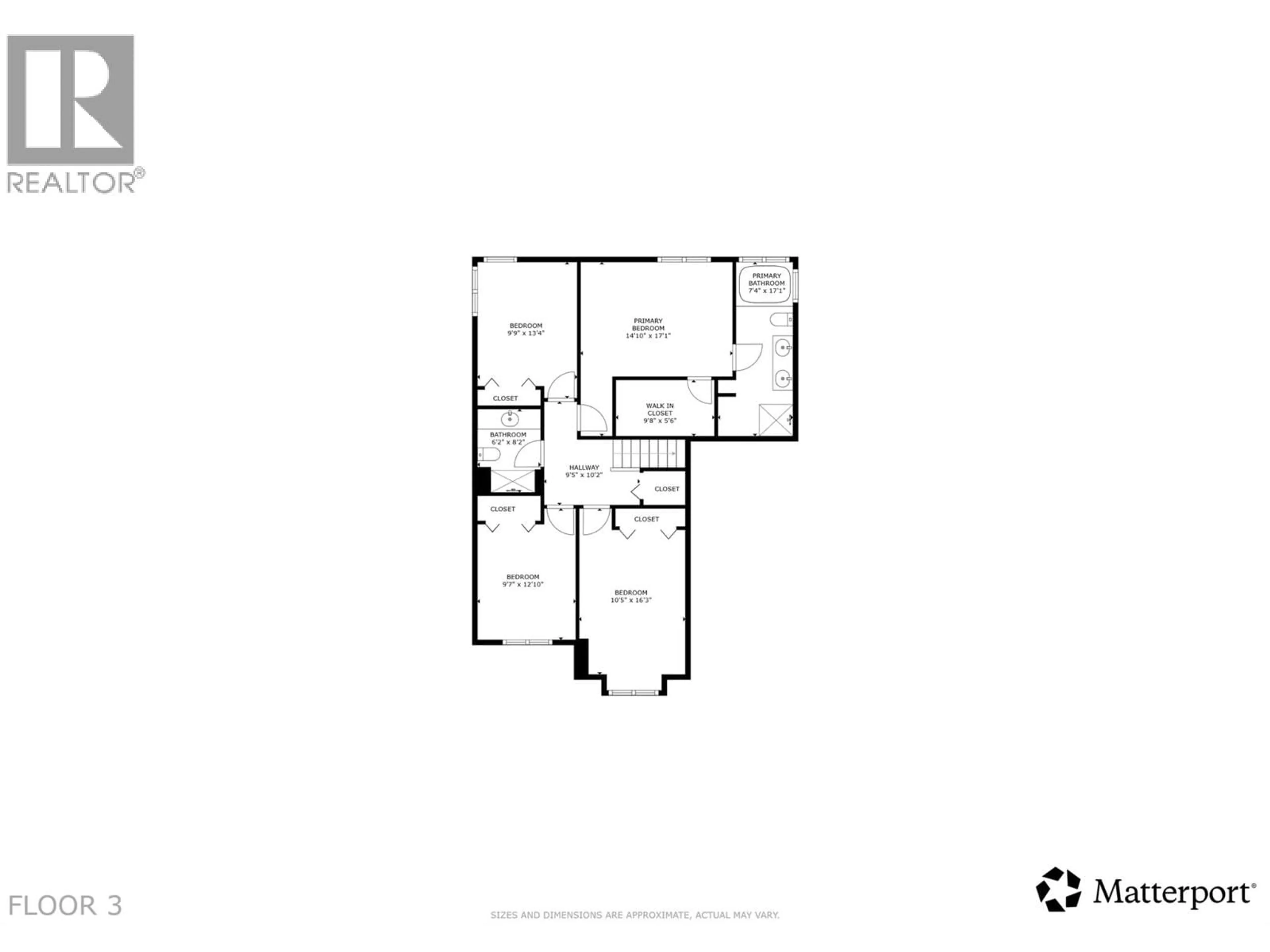 Floor plan for 155 TERRACE HILL COURT, Kelowna British Columbia V1V2T2