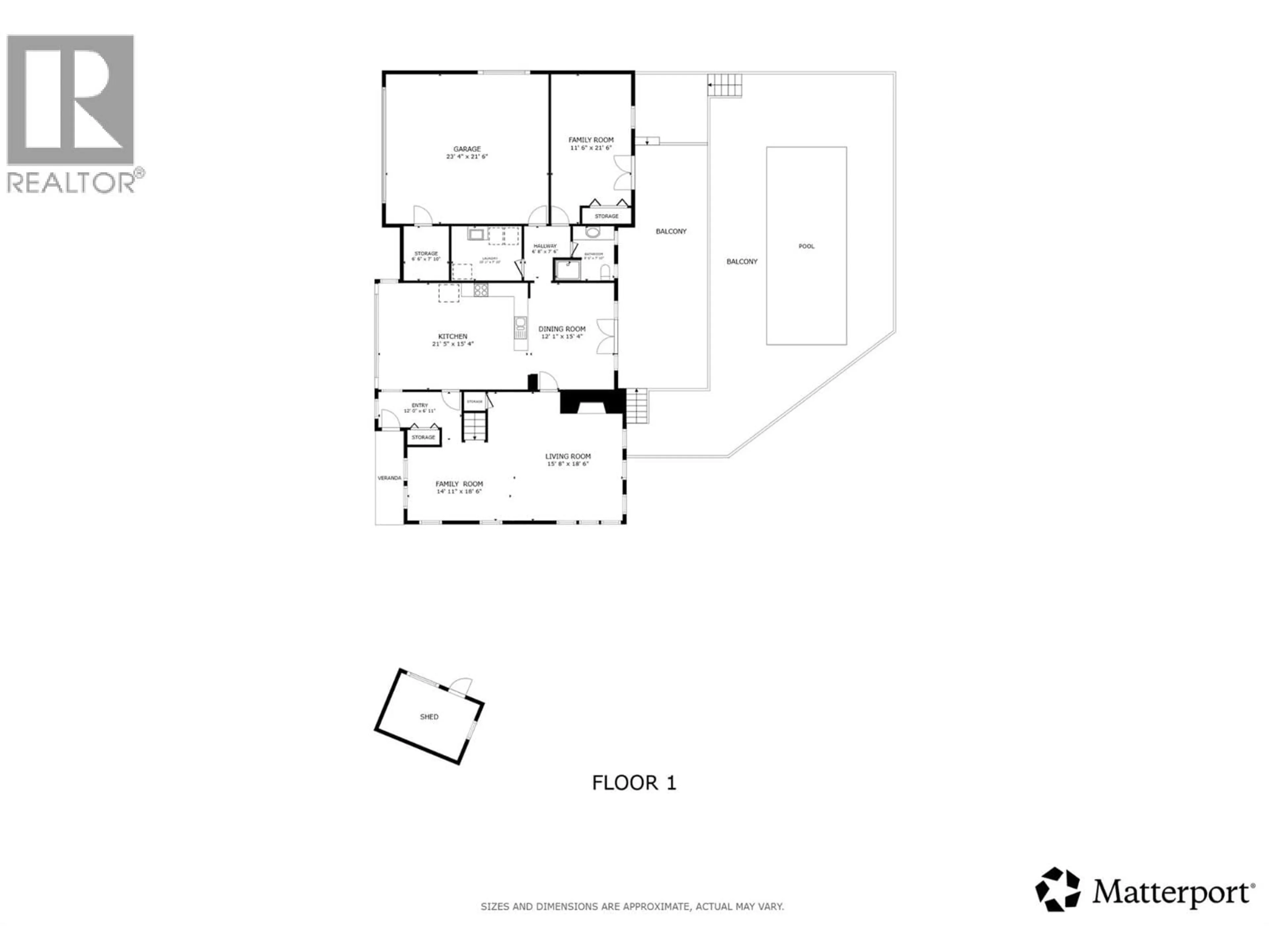 Floor plan for 1776 KELOKA DRIVE, West Kelowna British Columbia V1Z2X1
