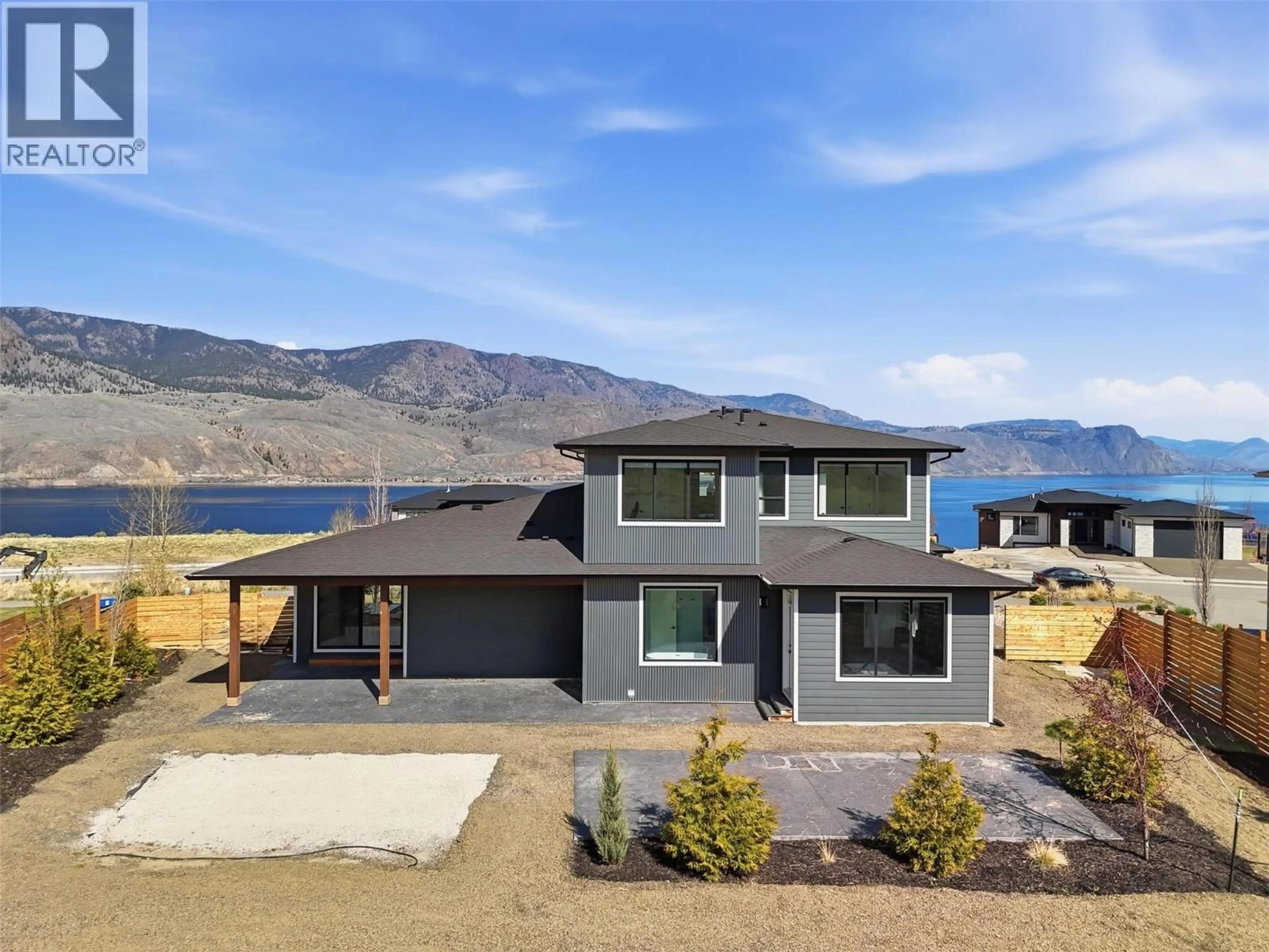Home with vinyl exterior material, water/lake/river/ocean view for 347 RUE CHEVAL NOIR OTHER, Kamloops British Columbia V1S0G2