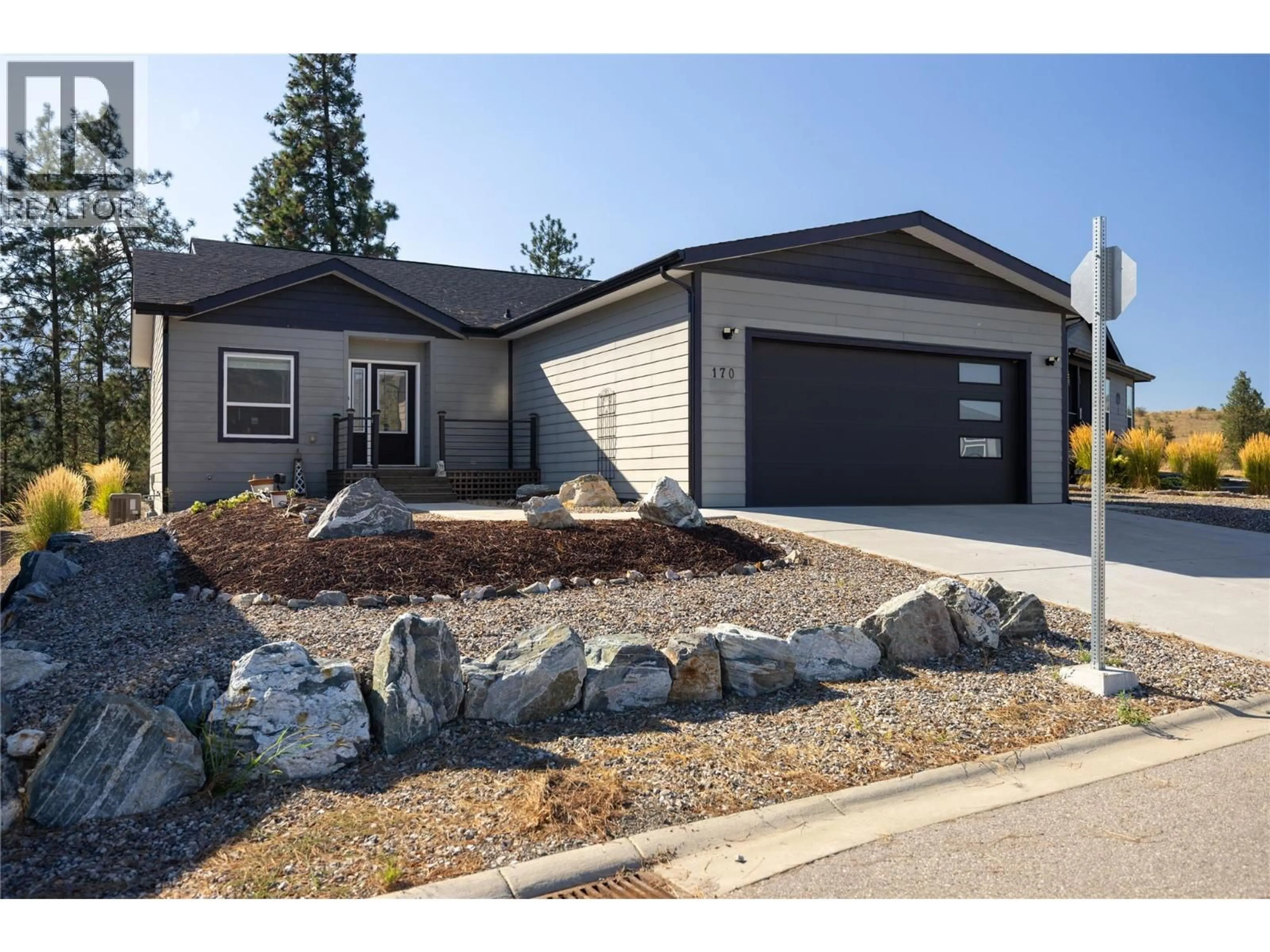 Home with vinyl exterior material, street for 170 - 9510 HIGHWAY 97N OTHER, Vernon British Columbia V1H1R8