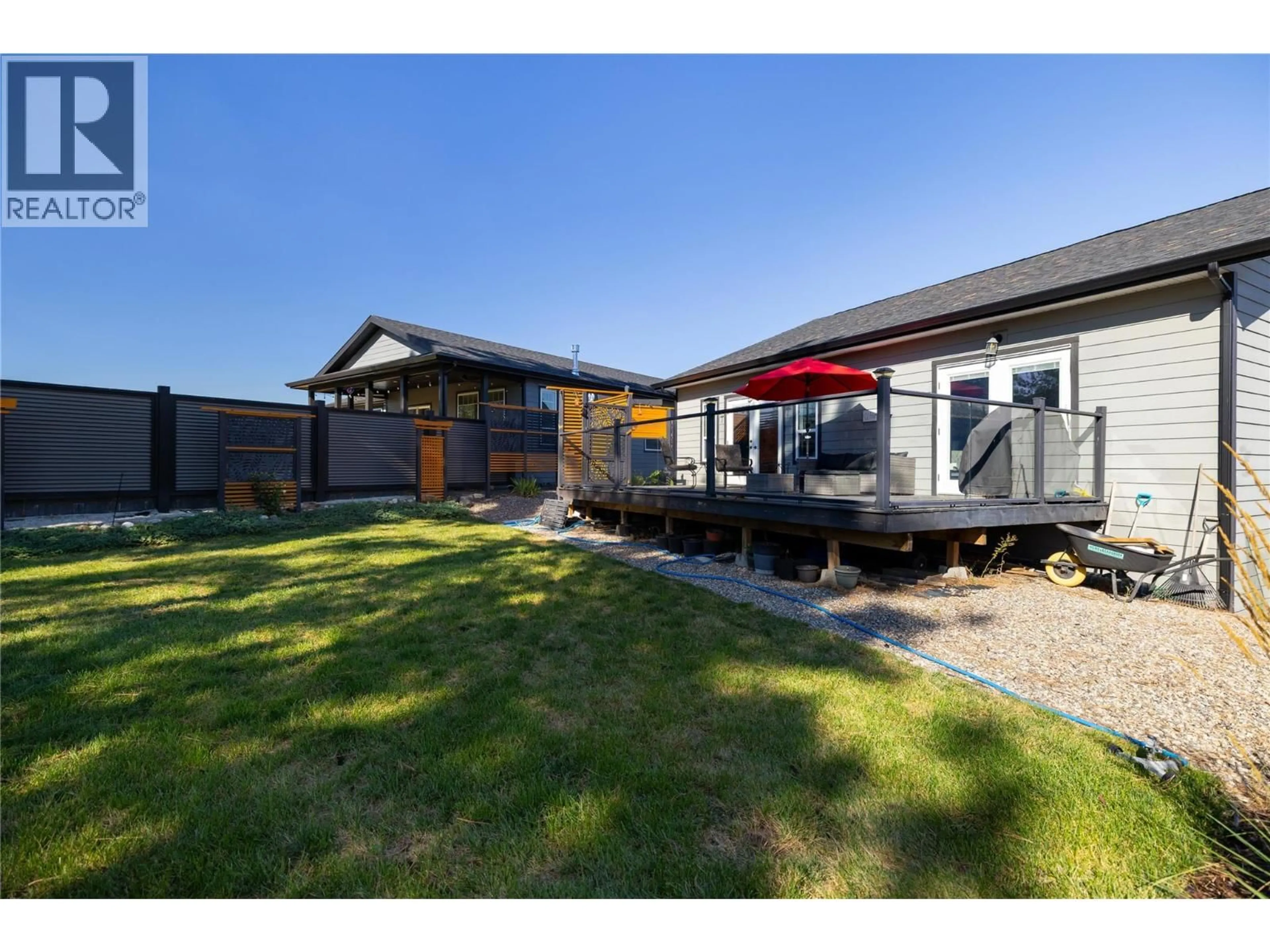 A pic from outside/outdoor area/front of a property/back of a property/a pic from drone, street for 170 - 9510 HIGHWAY 97N OTHER, Vernon British Columbia V1H1R8