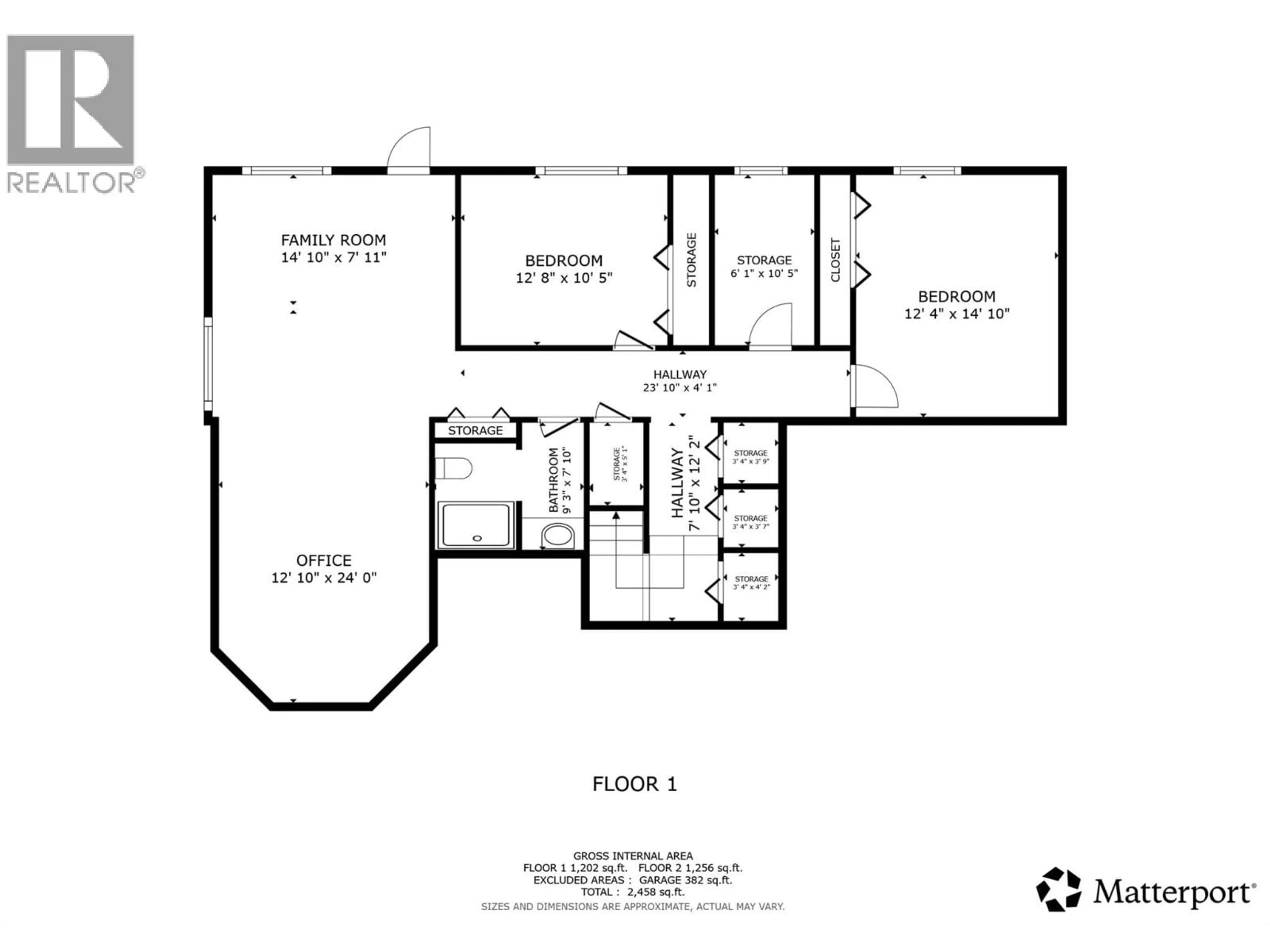 Floor plan for 2650 CATHERINE CRESCENT, Armstrong British Columbia V4Y0B4