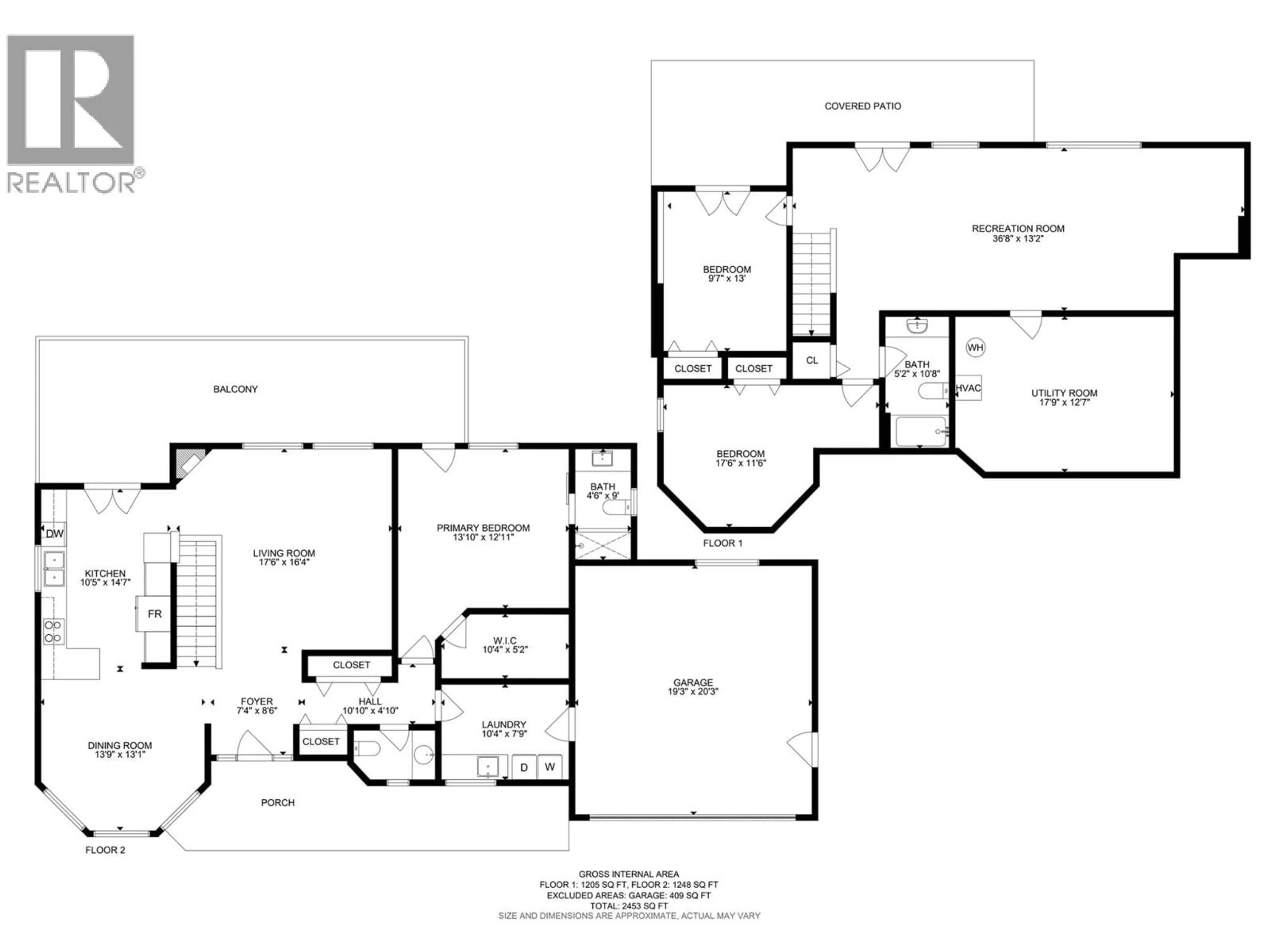 Floor plan for 2371 FOREST VIEW PLACE, Blind Bay British Columbia V0E1H2