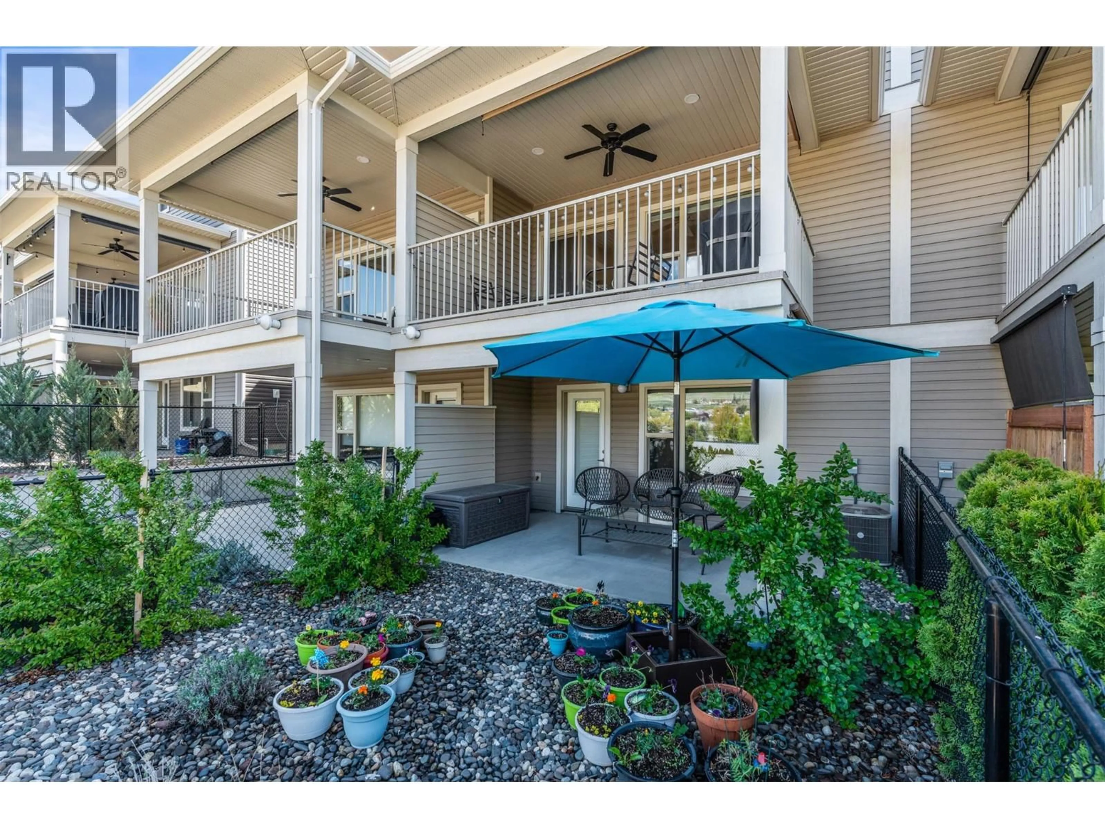 Patio, water/lake/river/ocean view for 5 - 4600 OKANAGAN AVENUE, Vernon British Columbia V1T0A8