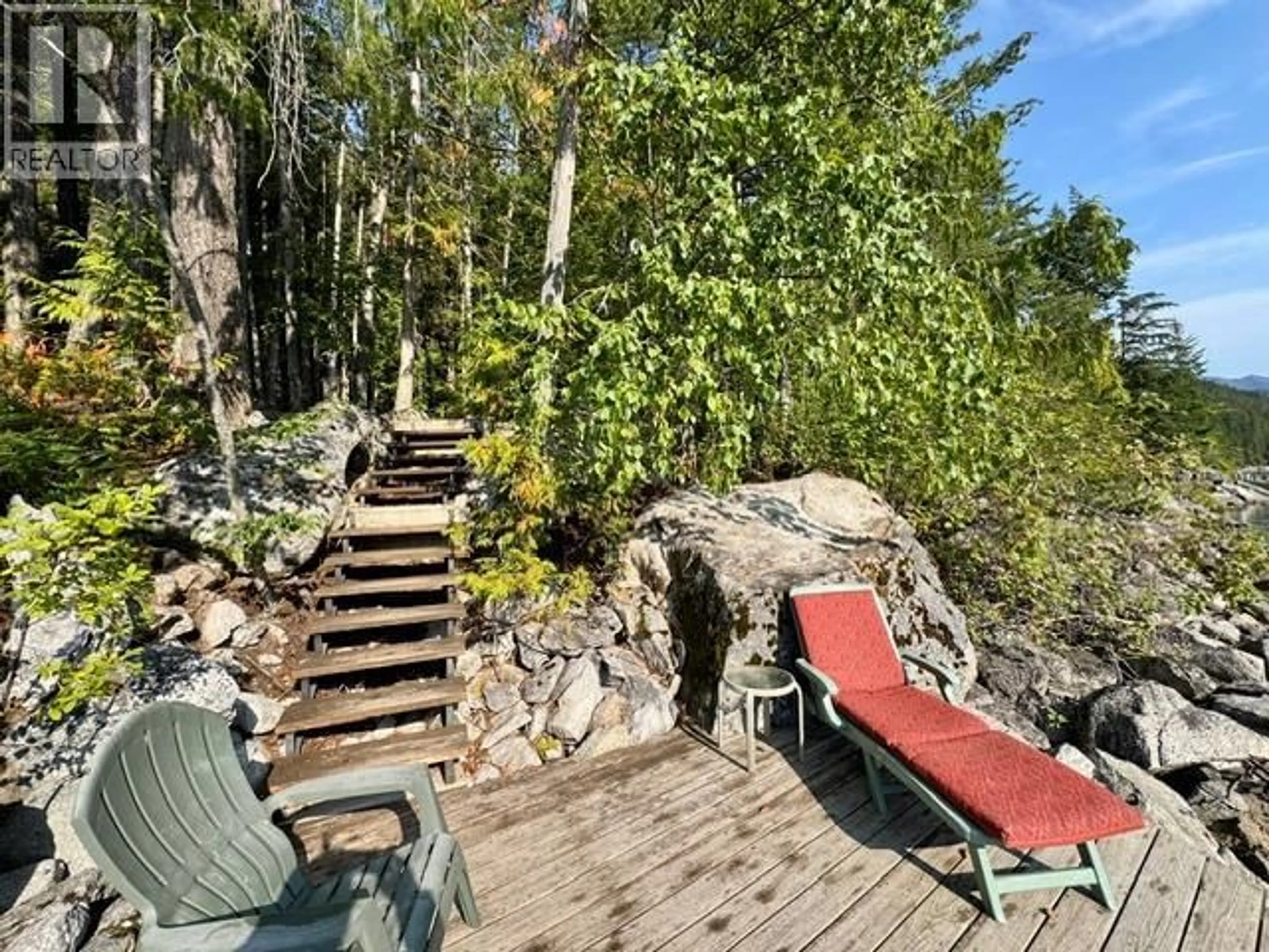 Patio, forest/trees view for Lot 2 SLOCAN LAKE BOAT ACCESS OTHER, Slocan British Columbia V0G2C0