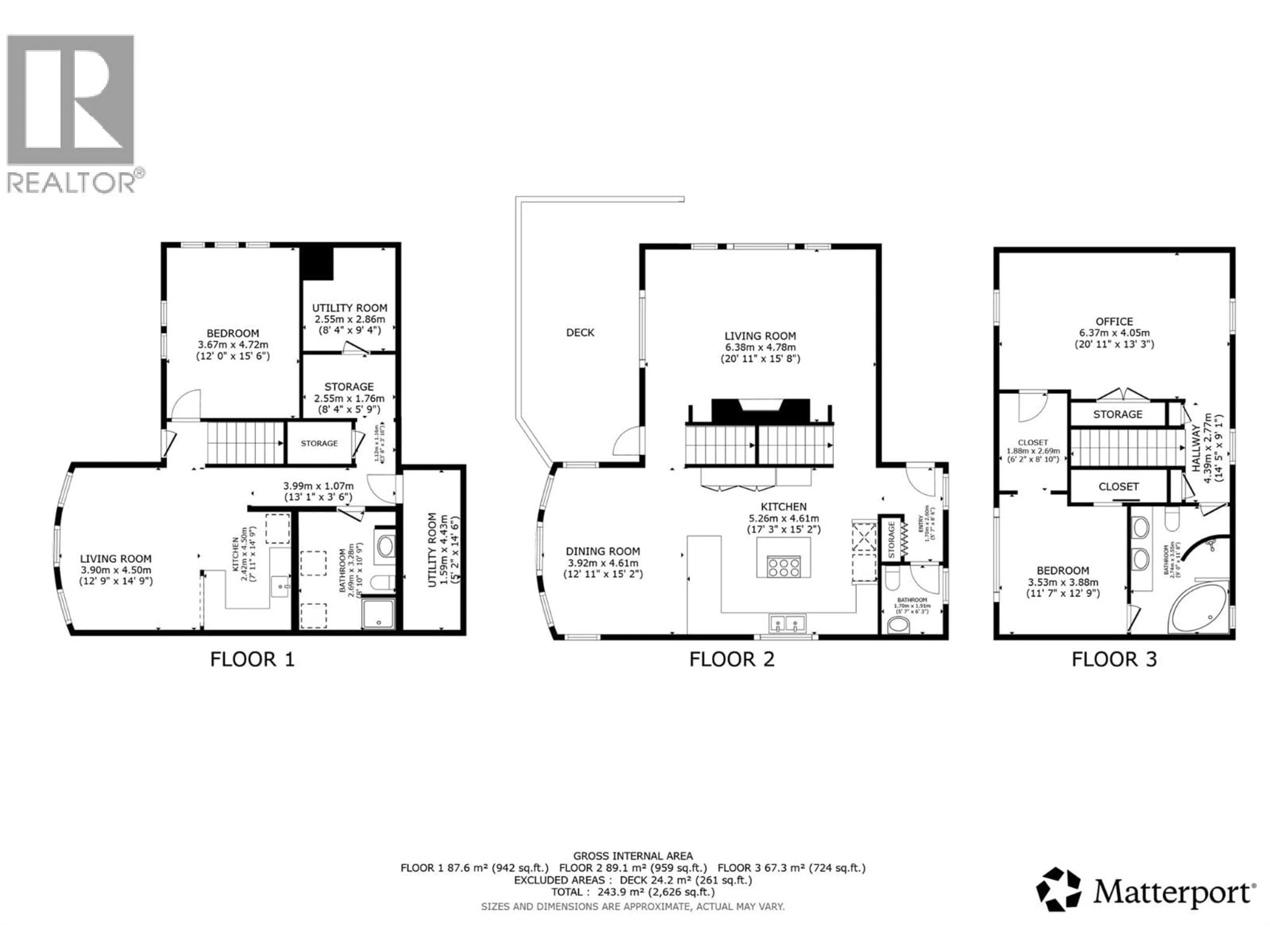 Floor plan for 3360 LITTLE SLOCAN SOUTH ROAD, Passmore British Columbia V0G2J0