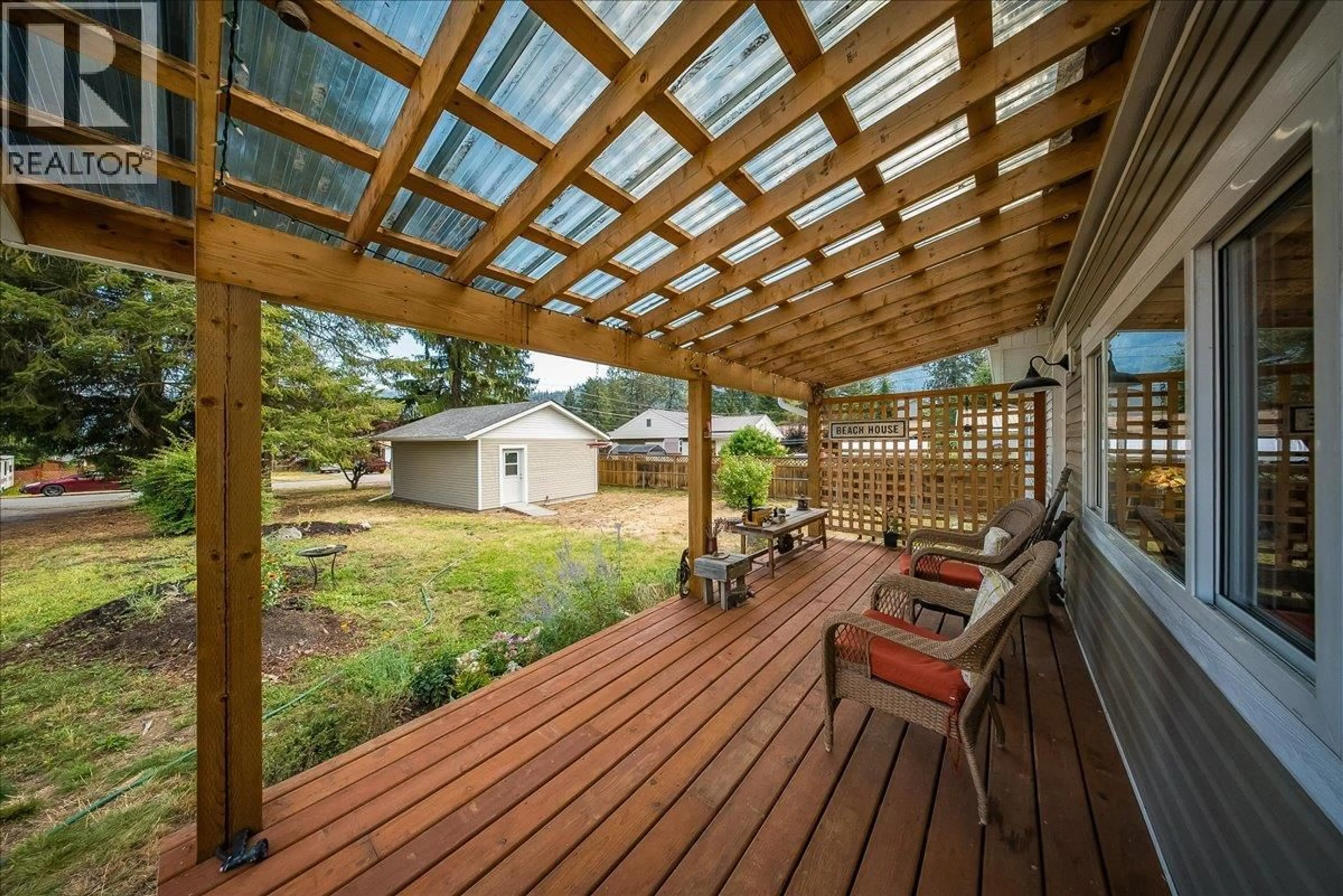 Patio, water/lake/river/ocean view for 91 HOLMES ROAD, Christina Lake British Columbia V0H1E0