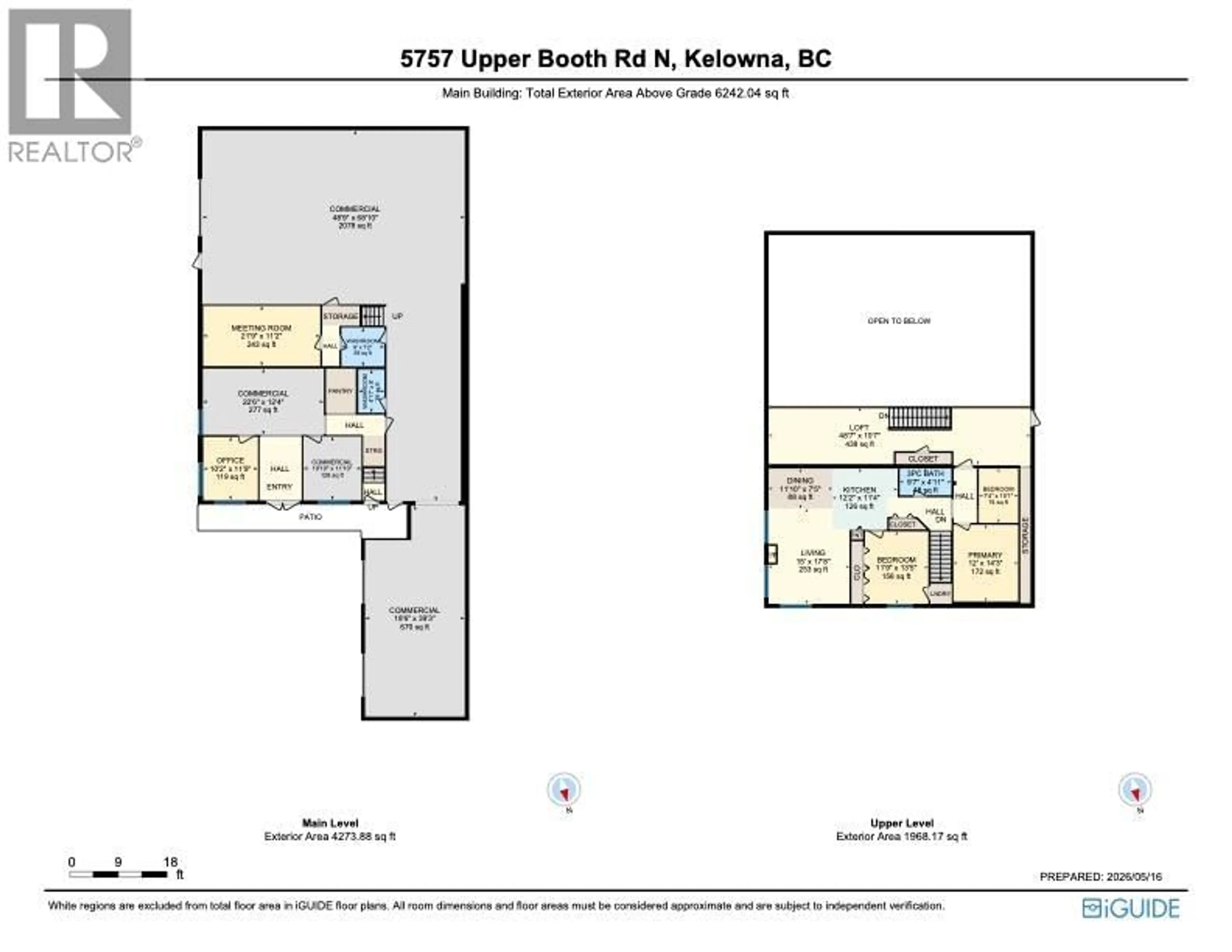 Floor plan for 5757 UPPER BOOTH ROAD NORTH, Kelowna British Columbia V1X7V7