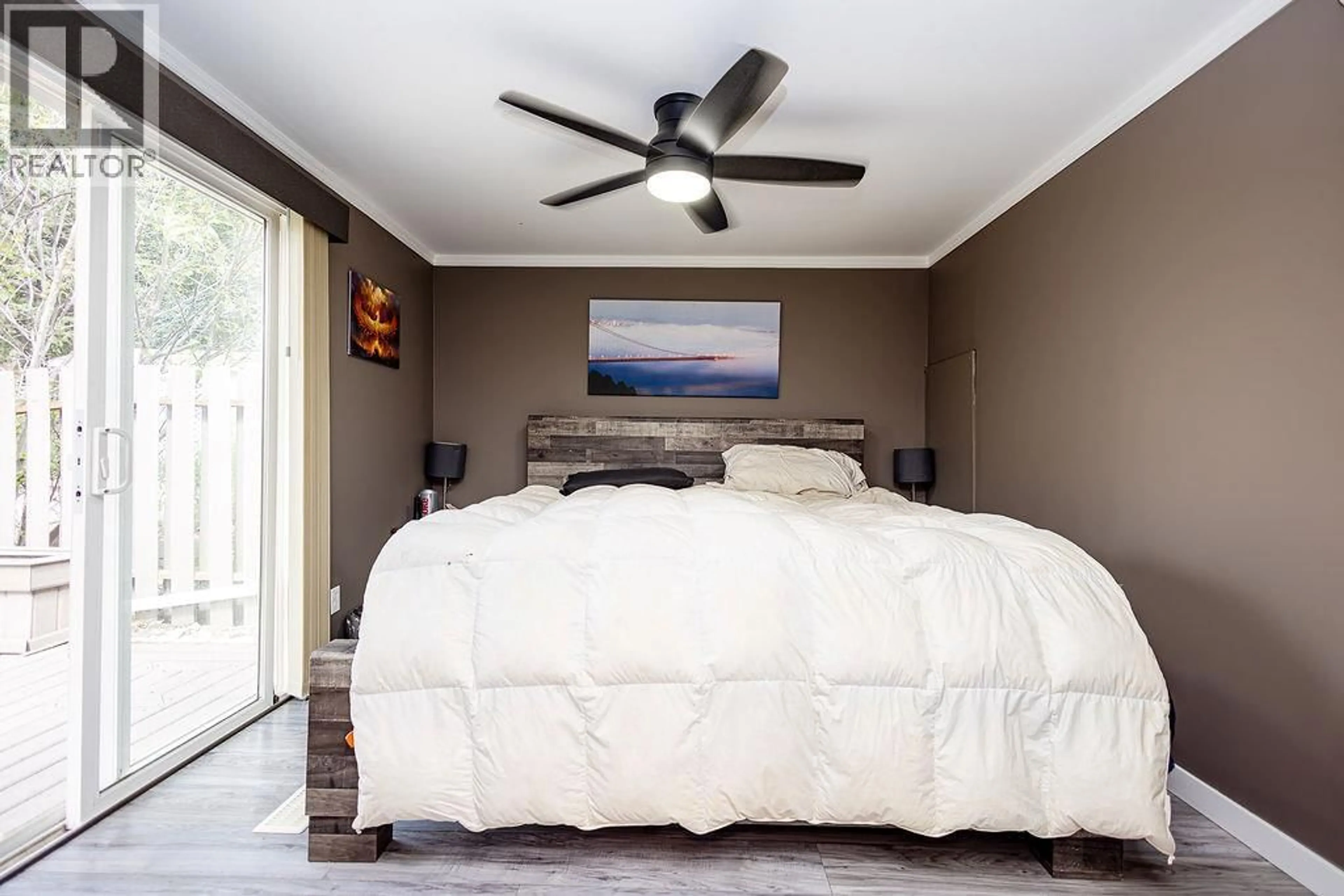 Bedroom with bed, unknown for 12 - 5371 PRINCETON AVENUE, Peachland British Columbia V0H1X8
