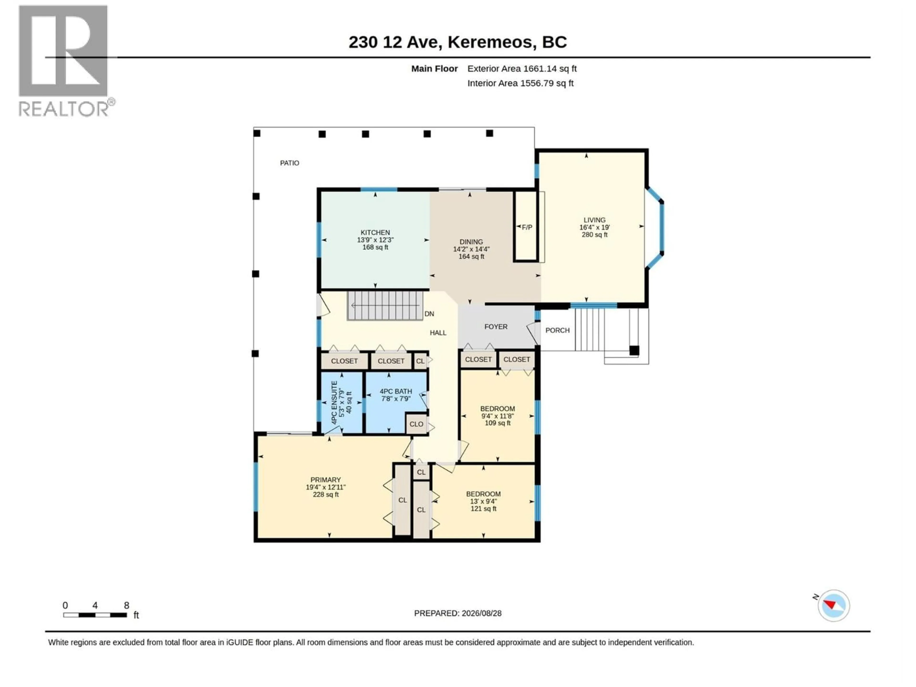 Floor plan for 230 12TH AVENUE, Keremeos British Columbia V0X1N3